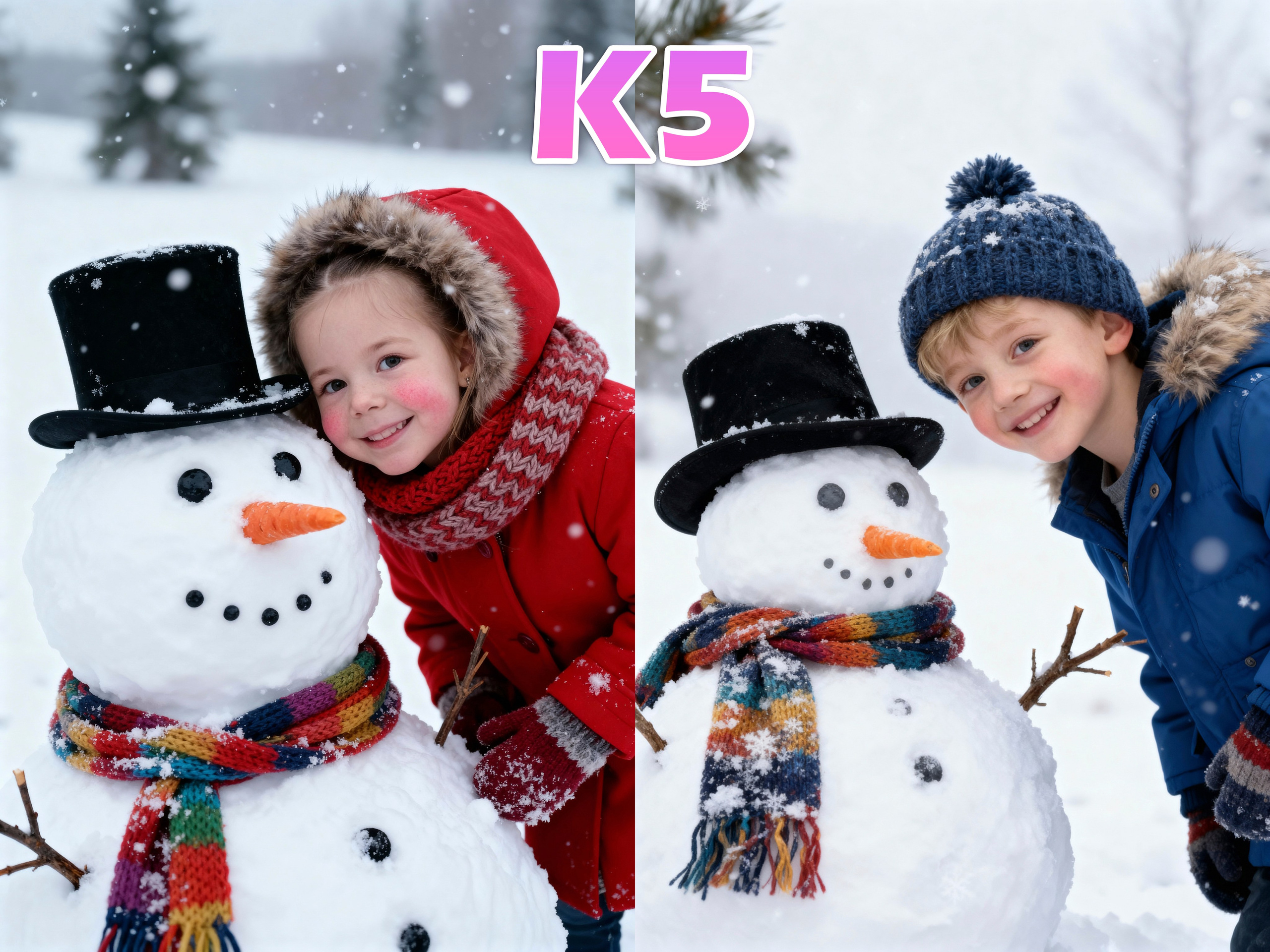 🤖 Нейросети + Фотография = Идеальная новогодняя открытка. Детский фотограф Максим Потанин в Ижевске и Набережных Челнах