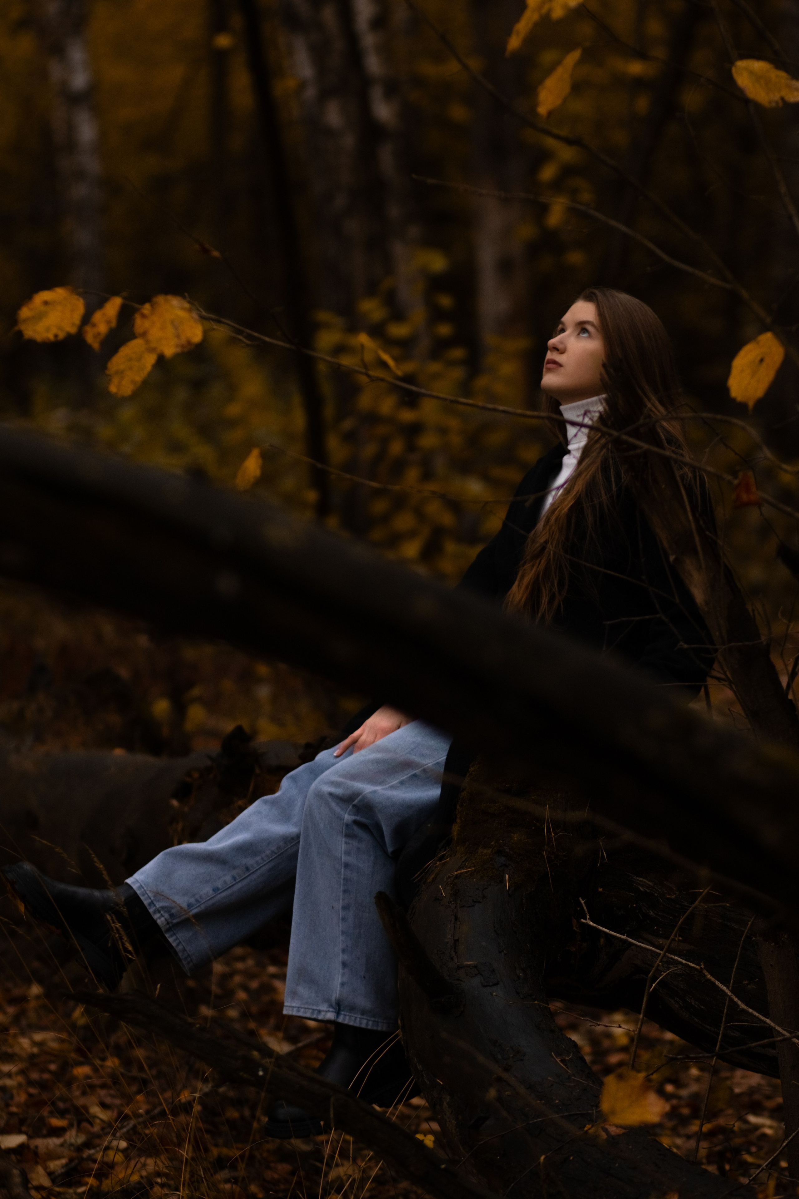Осенняя фотопрогулка с Анастасией. Портретный фотограф в Москве Кислая Елизавета