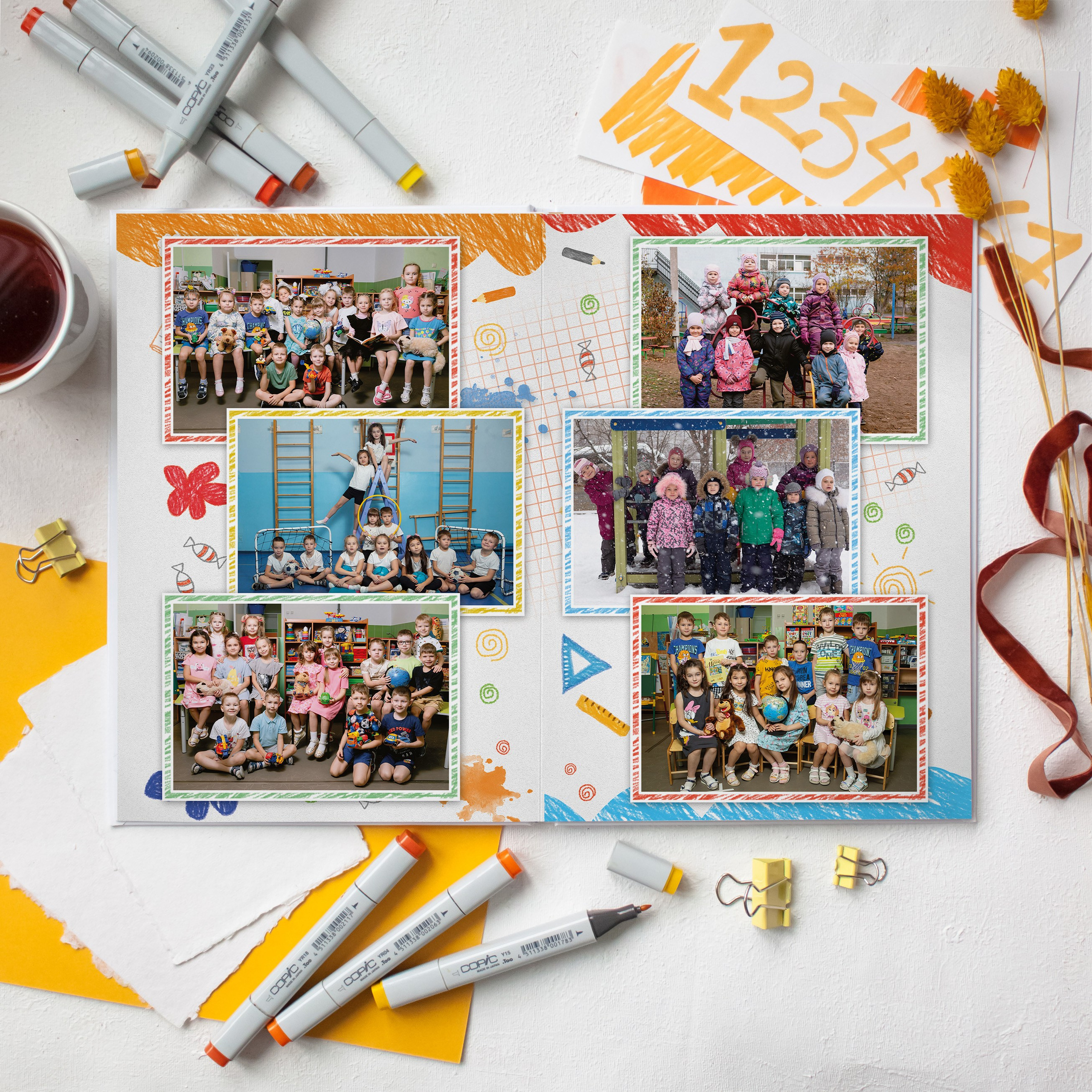 Фотожурнал. Выпускные альбомы в школах и детских садах