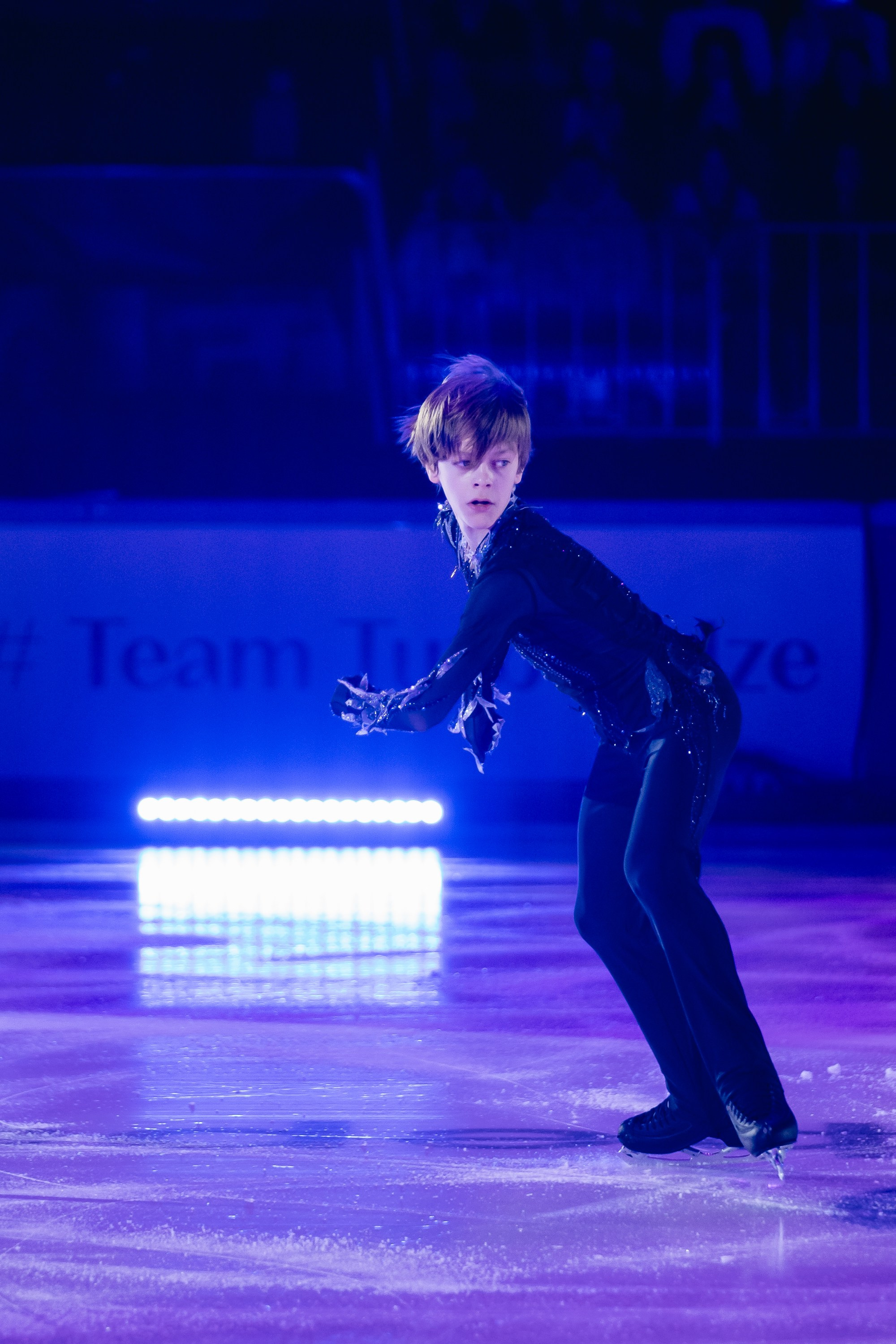 Шоу «Чемпионы на льду» в Новосибирске. Воробьева Ксения — Спортивный и танцевальный фотограф Новосибирск