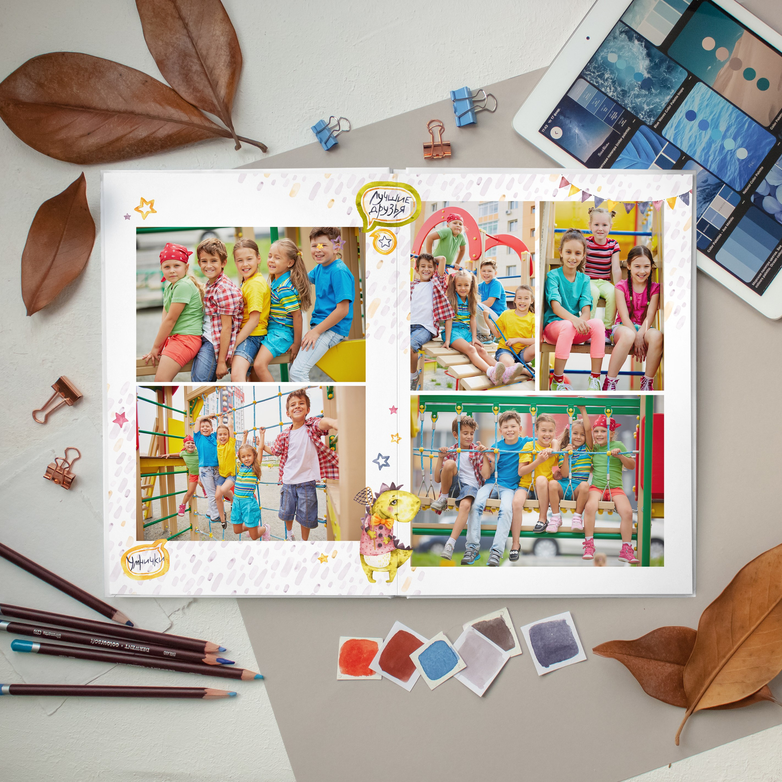 Выпускные альбомы для детского сада во Владивостоке. Фотограф во Владивостоке Фролова Наталья