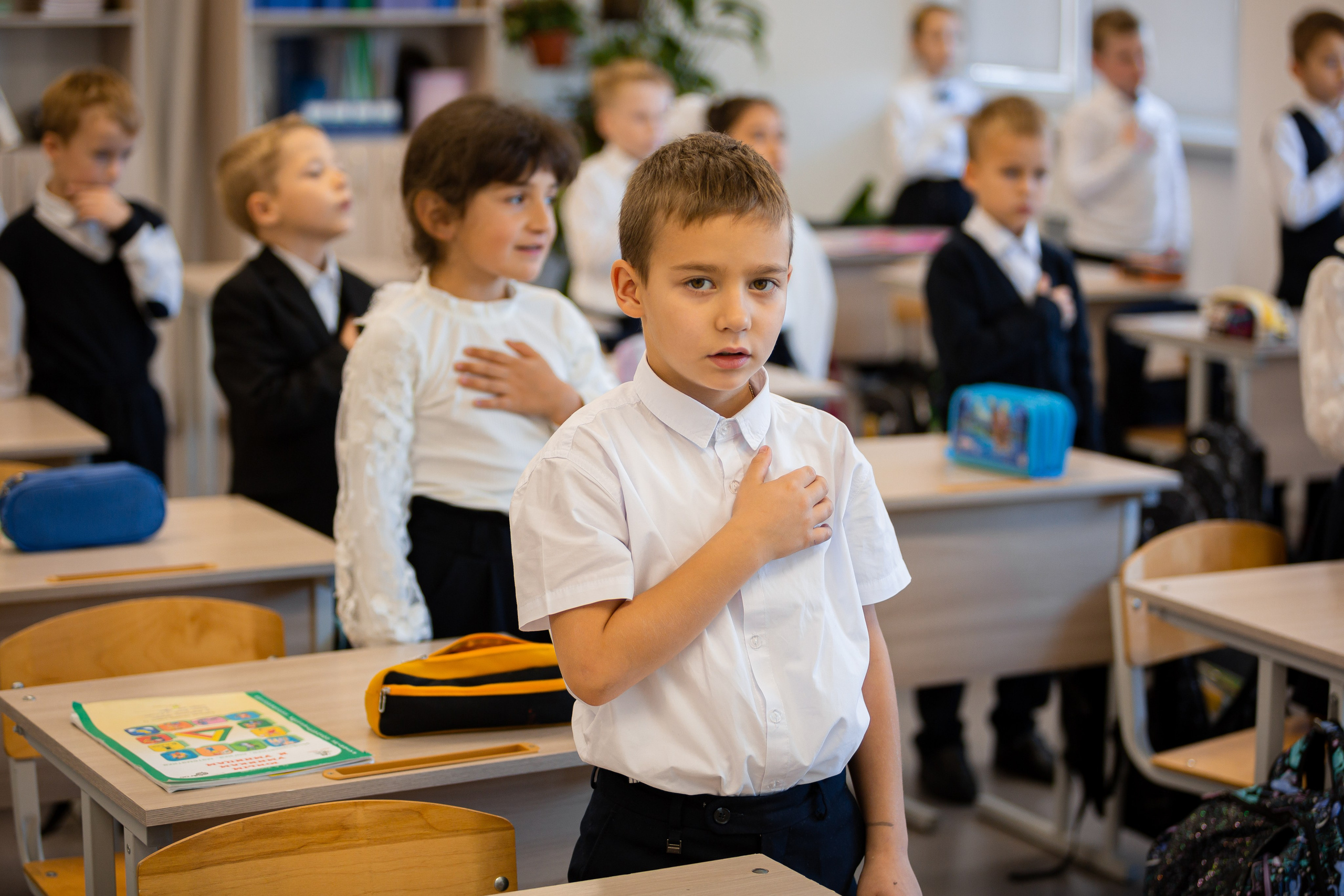 Первоклассники. Отбасылық фотограф Алена Шаталова