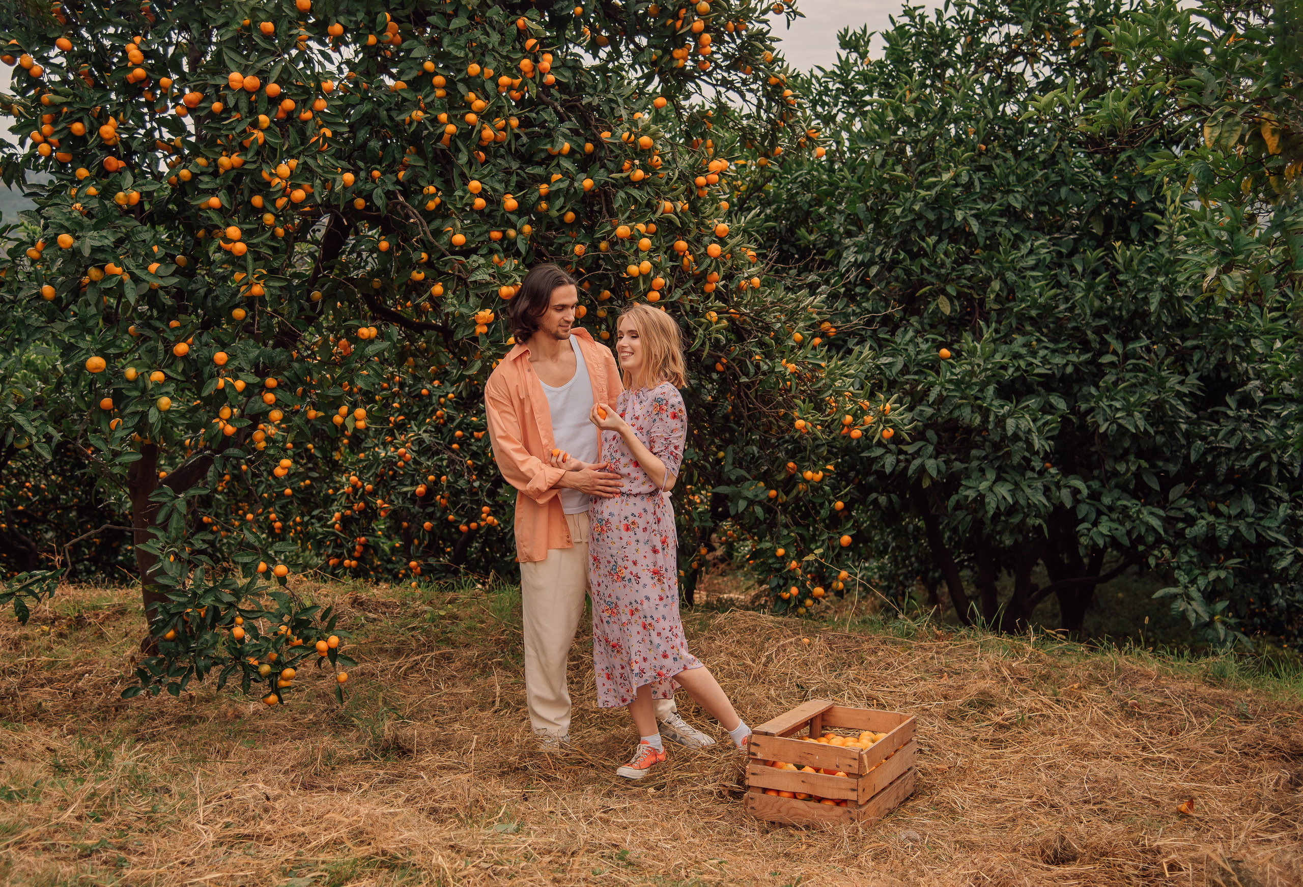 Мандариновый сад. Татьяна и Дмитрий. Свадебный фотограф Анна Хочева