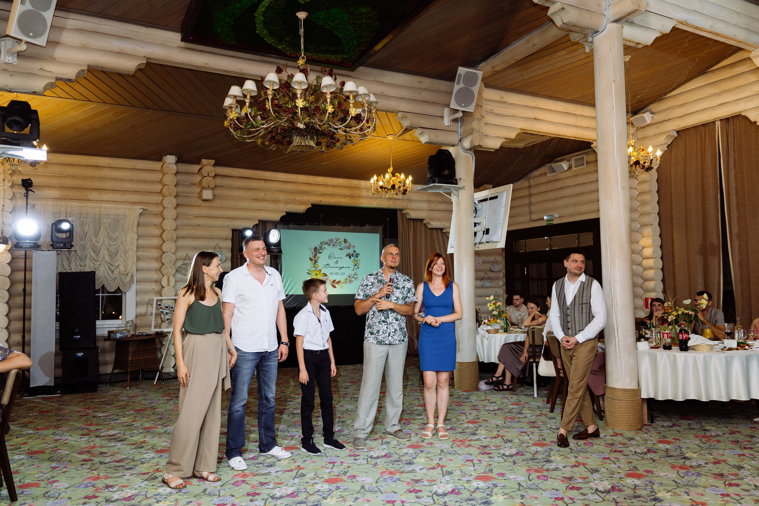 Свадьба Олега и Виктории в клубе «Ближняя дача»