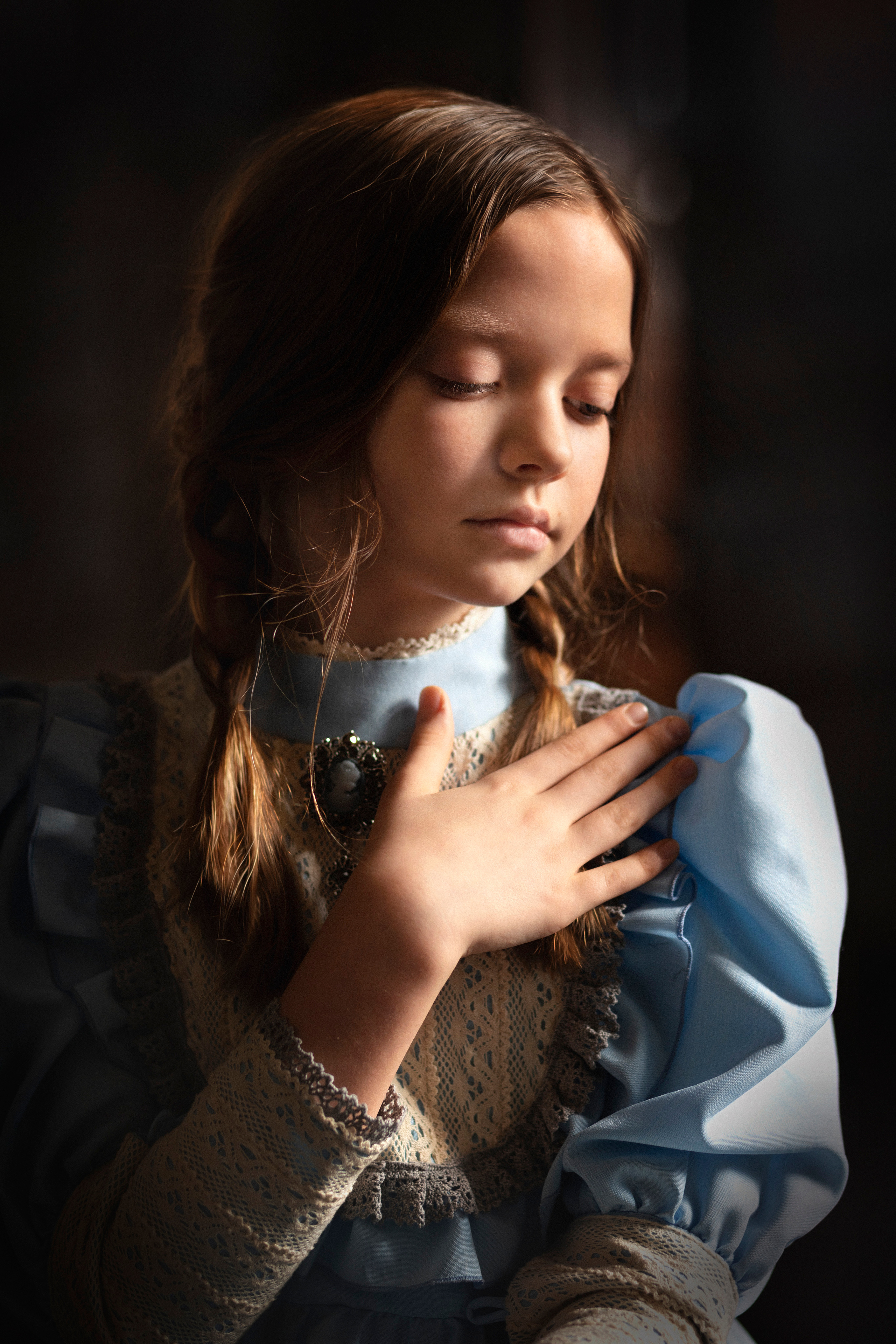 Детская ретро-съемка. Художественный фотограф в Екатеринбурге Брук Мария