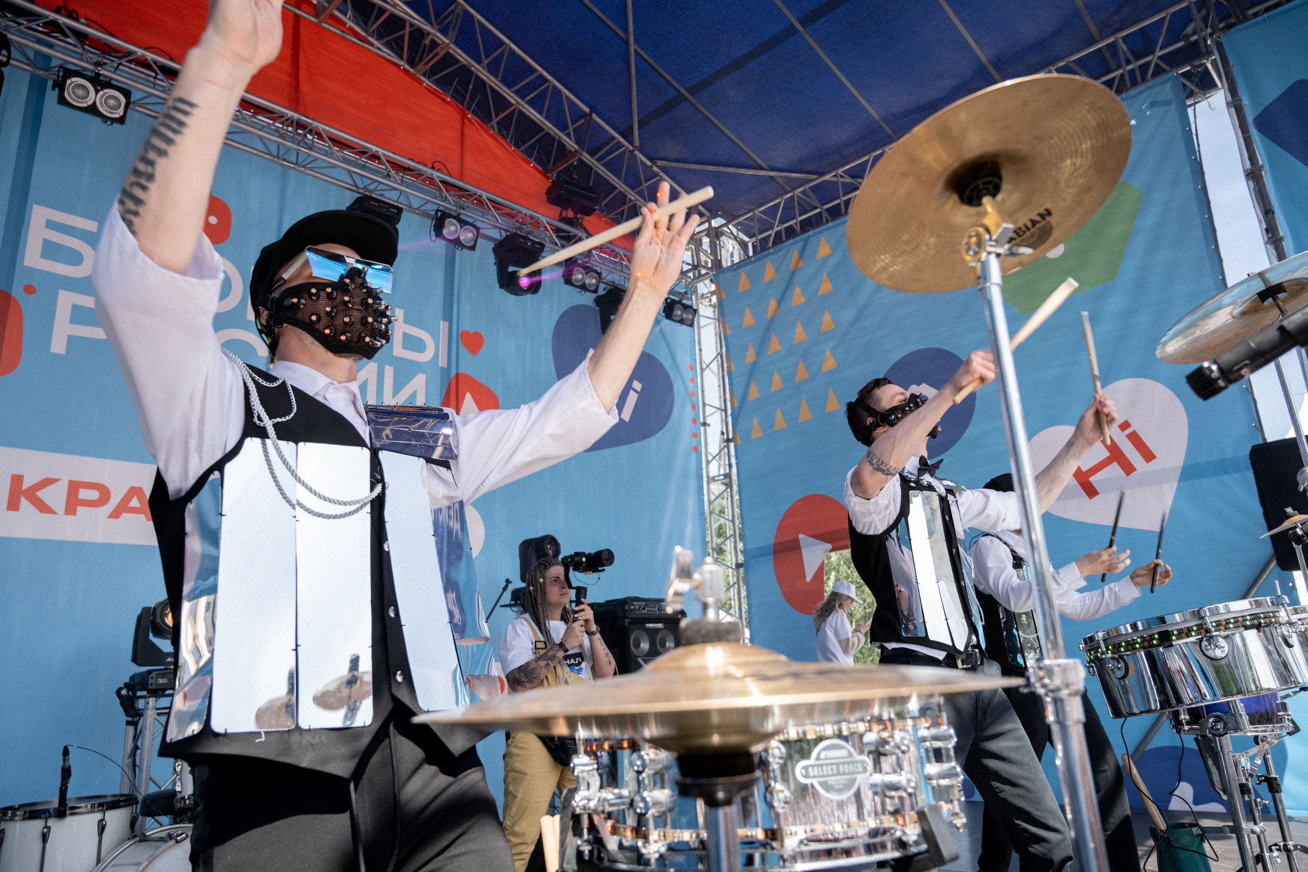 Репортаж Дня России в Красноярске