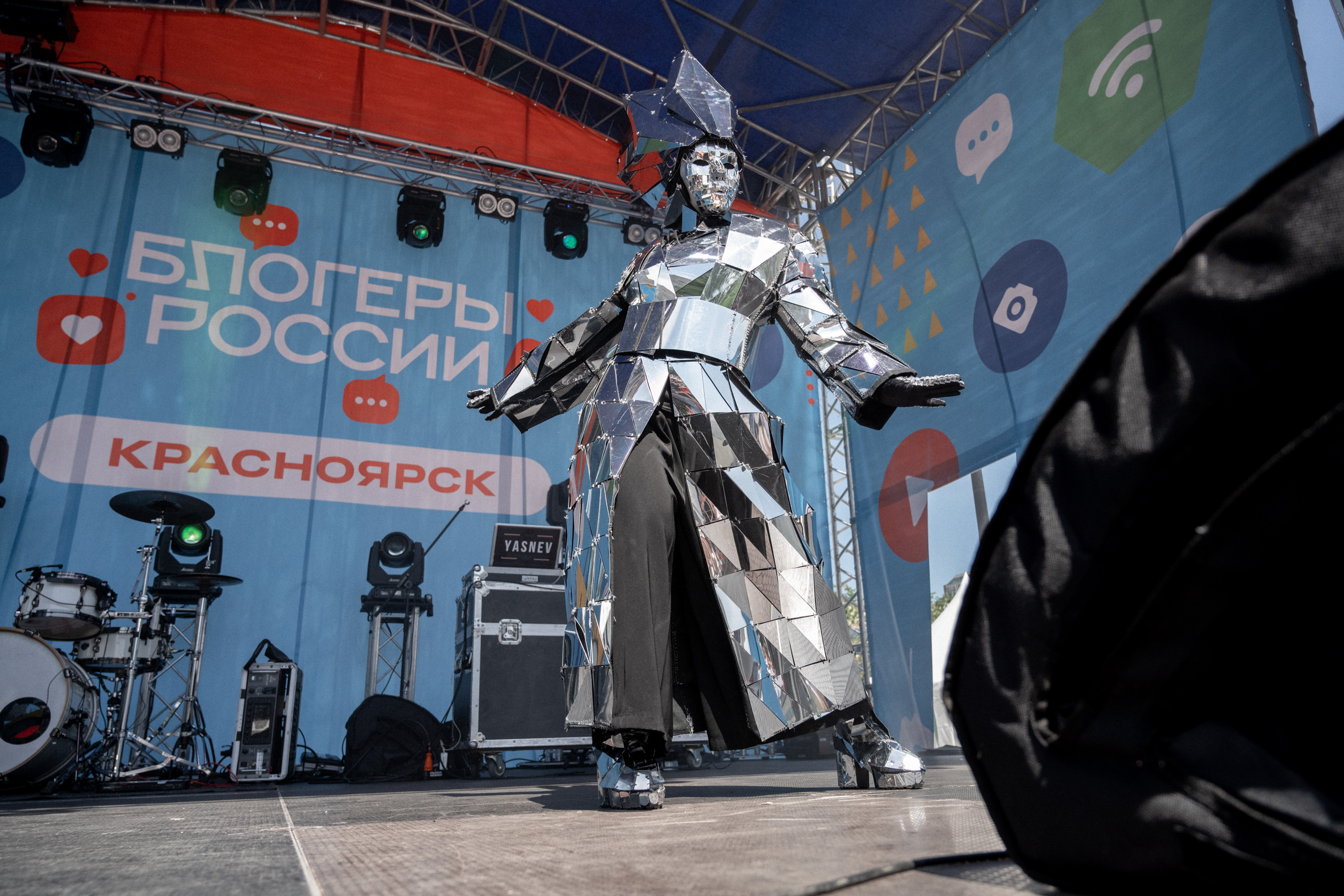 Репортаж Дня России в Красноярске