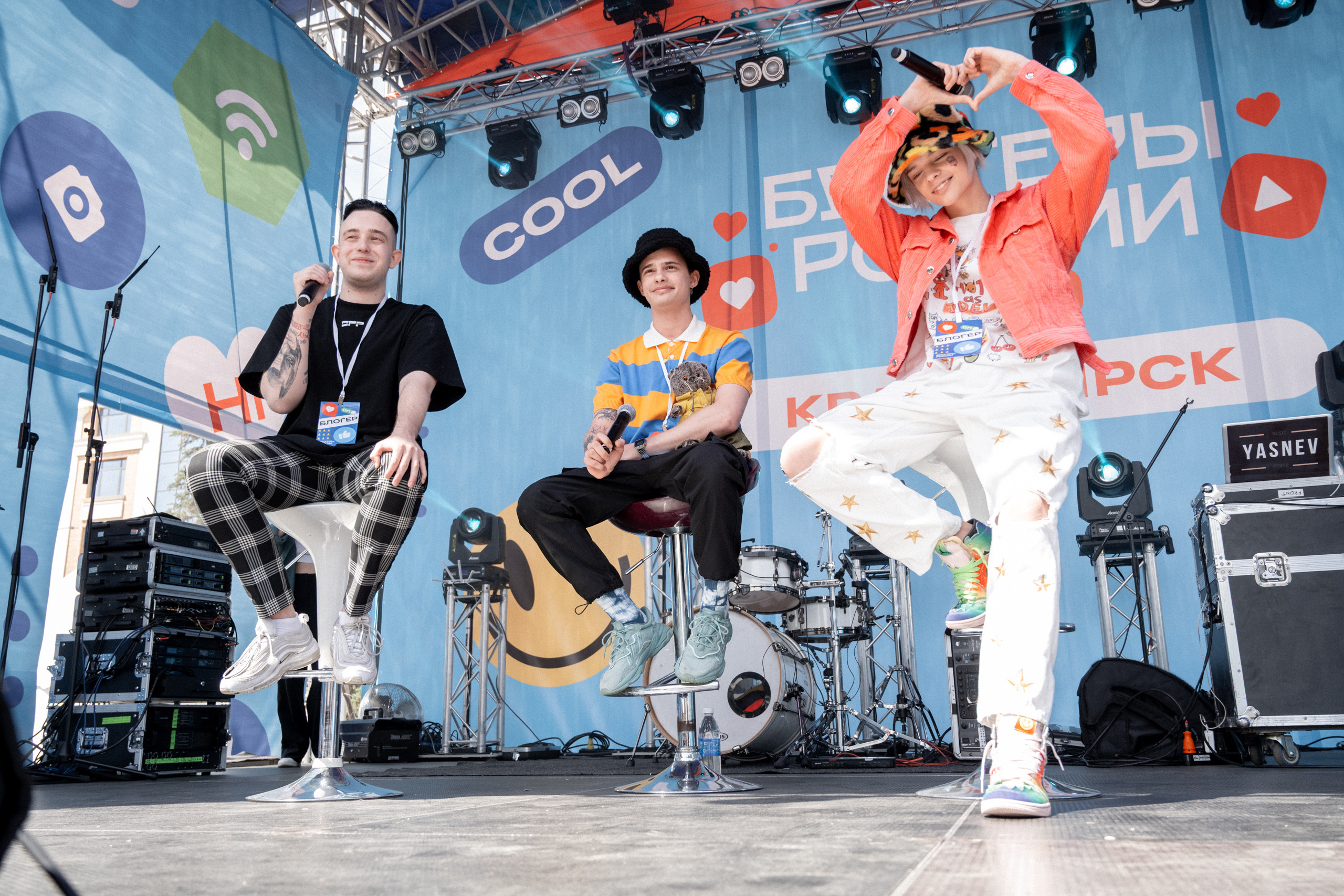 Репортаж Дня России в Красноярске