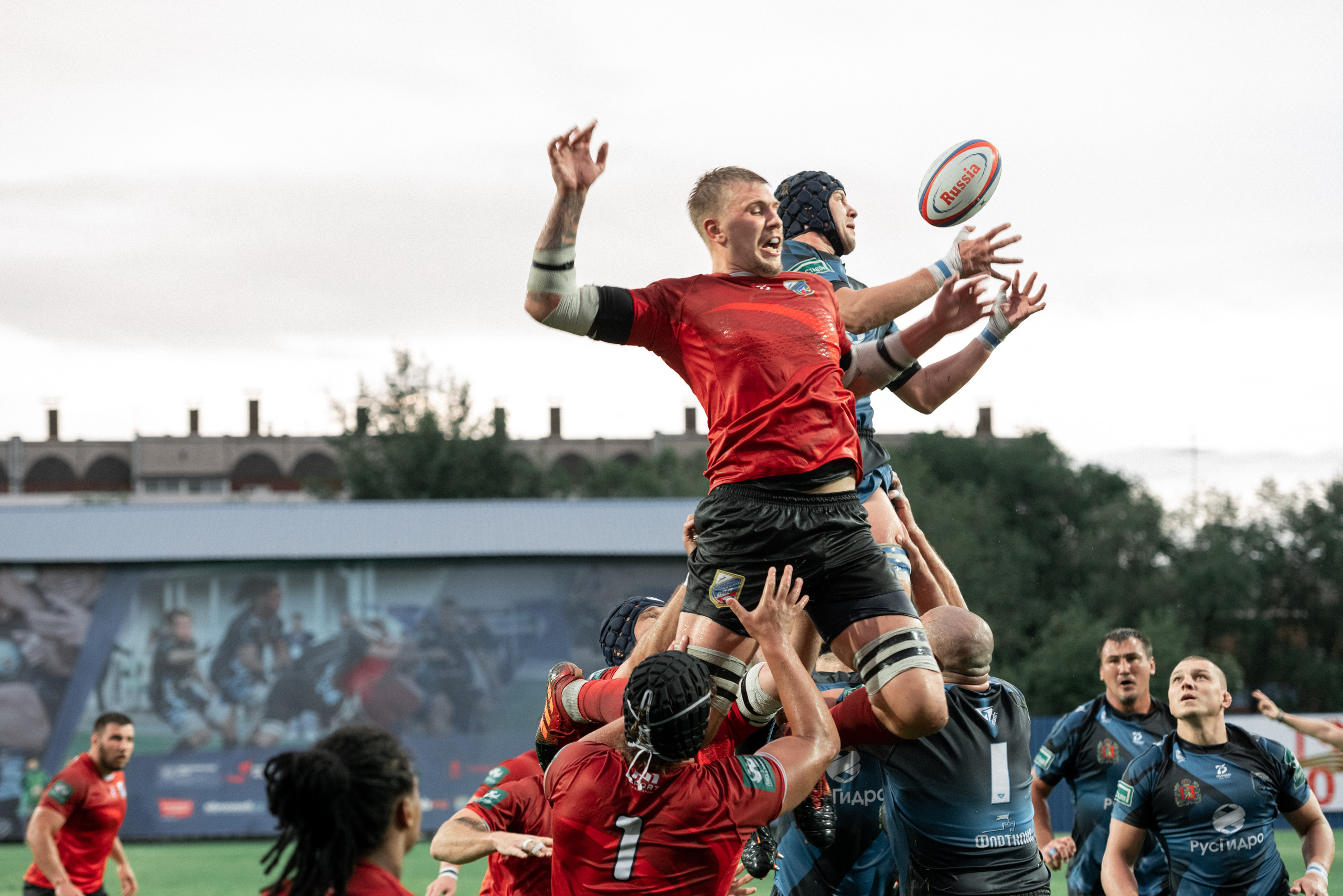 Фоторепортаж Регби ВВА-Подмосковье