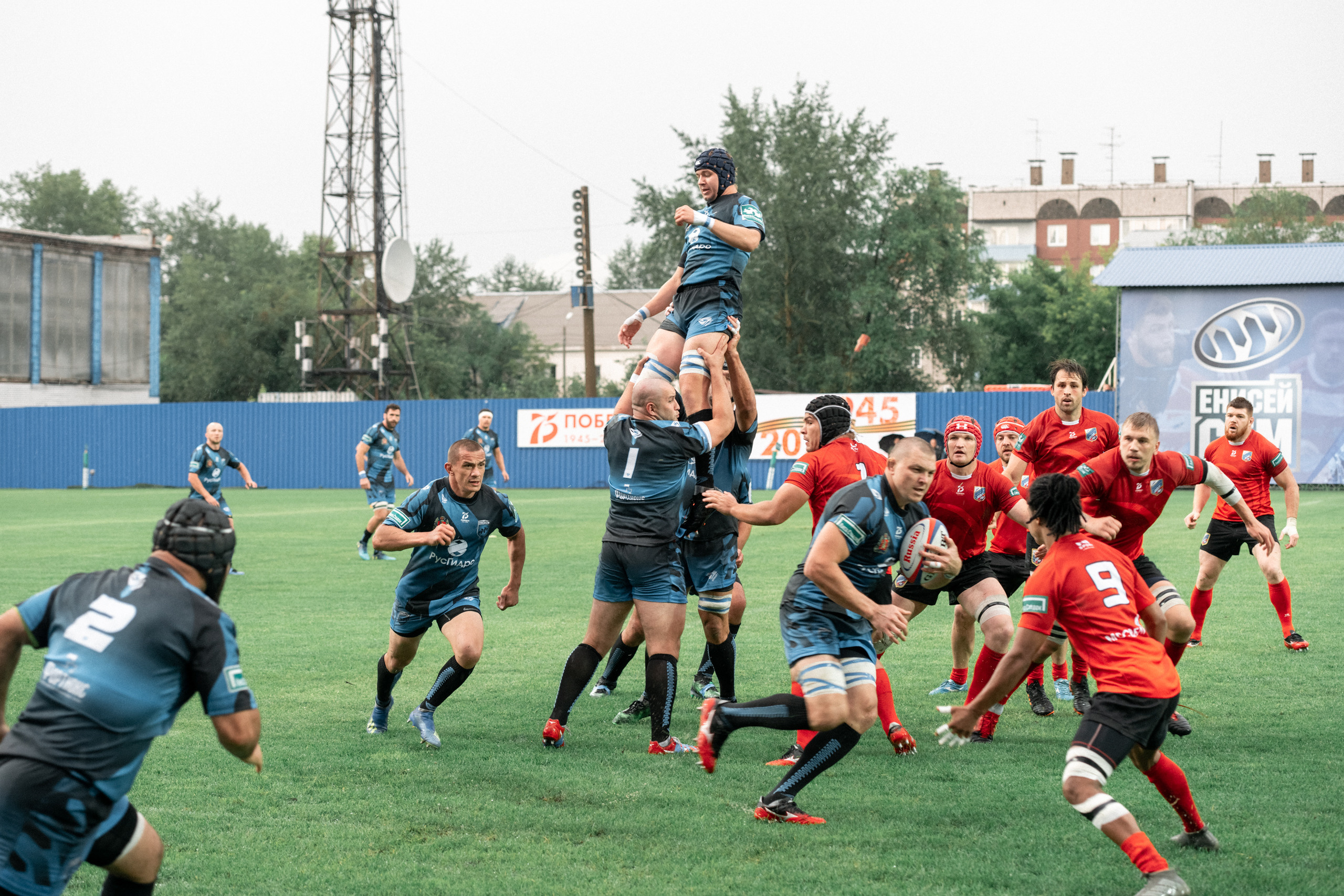 Фоторепортаж Регби ВВА-Подмосковье