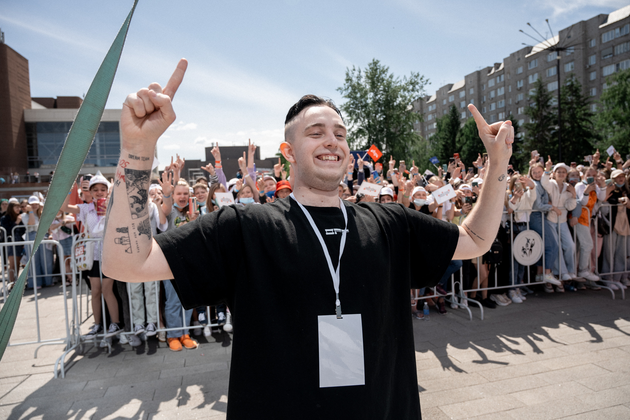 Репортаж Дня России в Красноярске