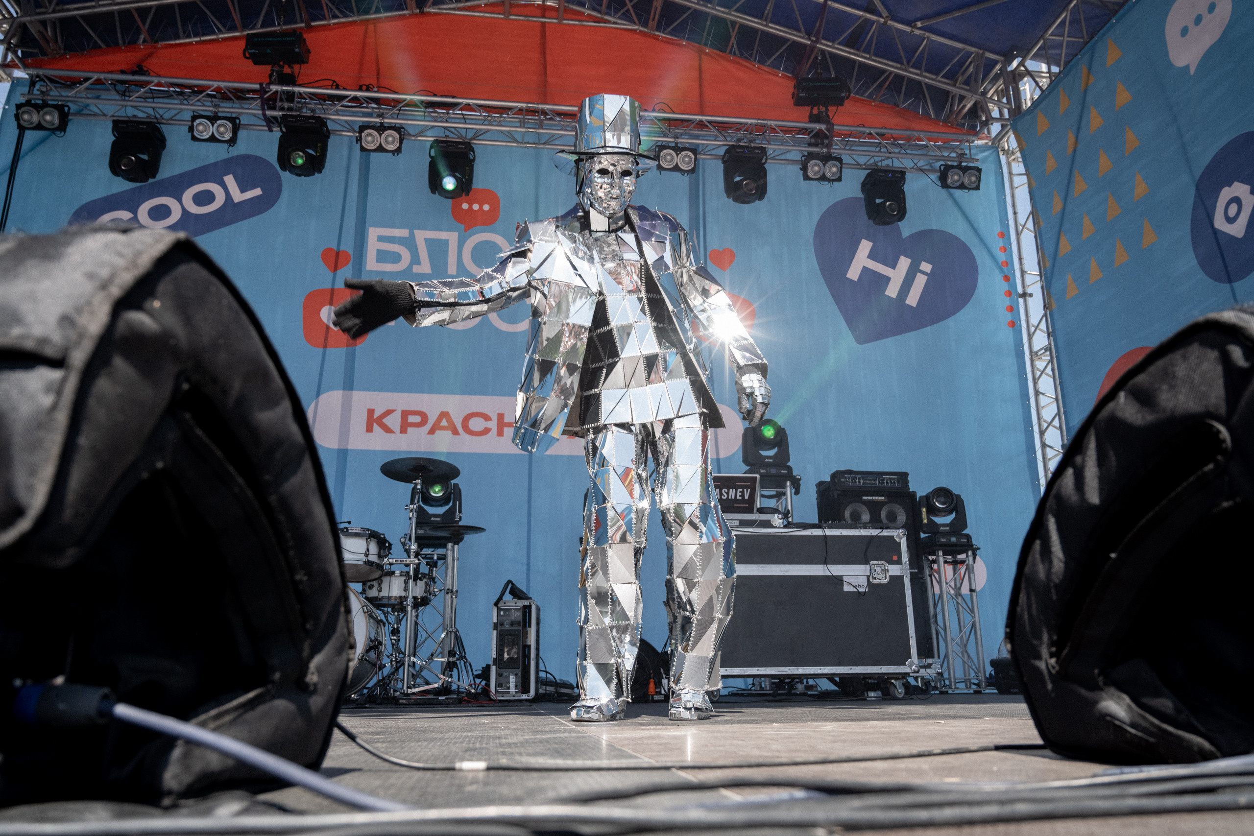 Репортаж Дня России в Красноярске