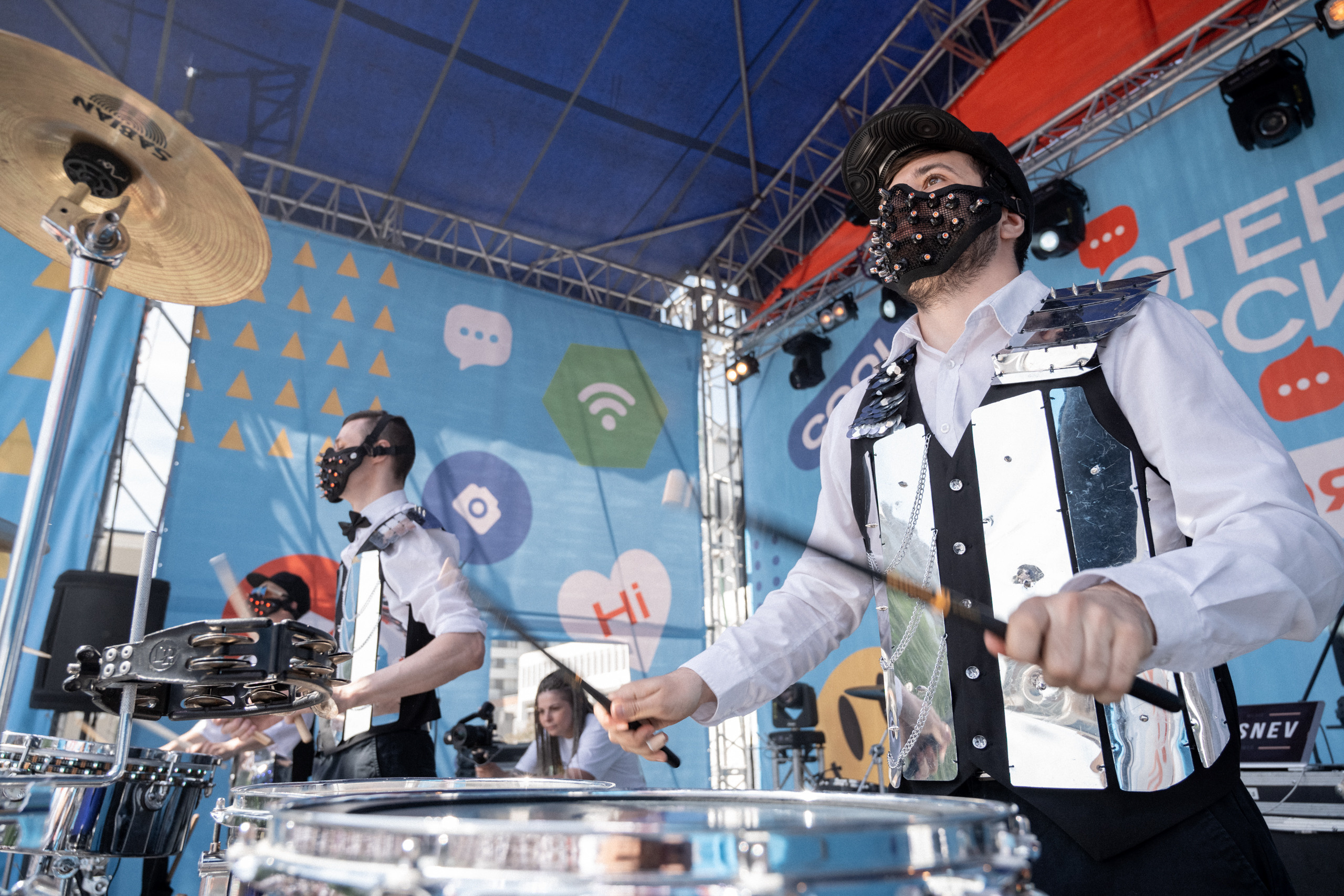 Репортаж Дня России в Красноярске