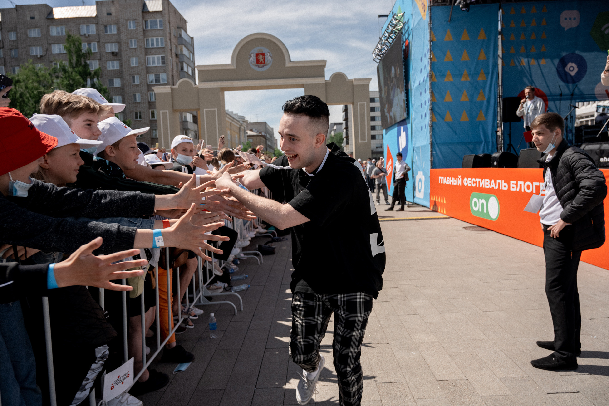 Репортаж Дня России в Красноярске