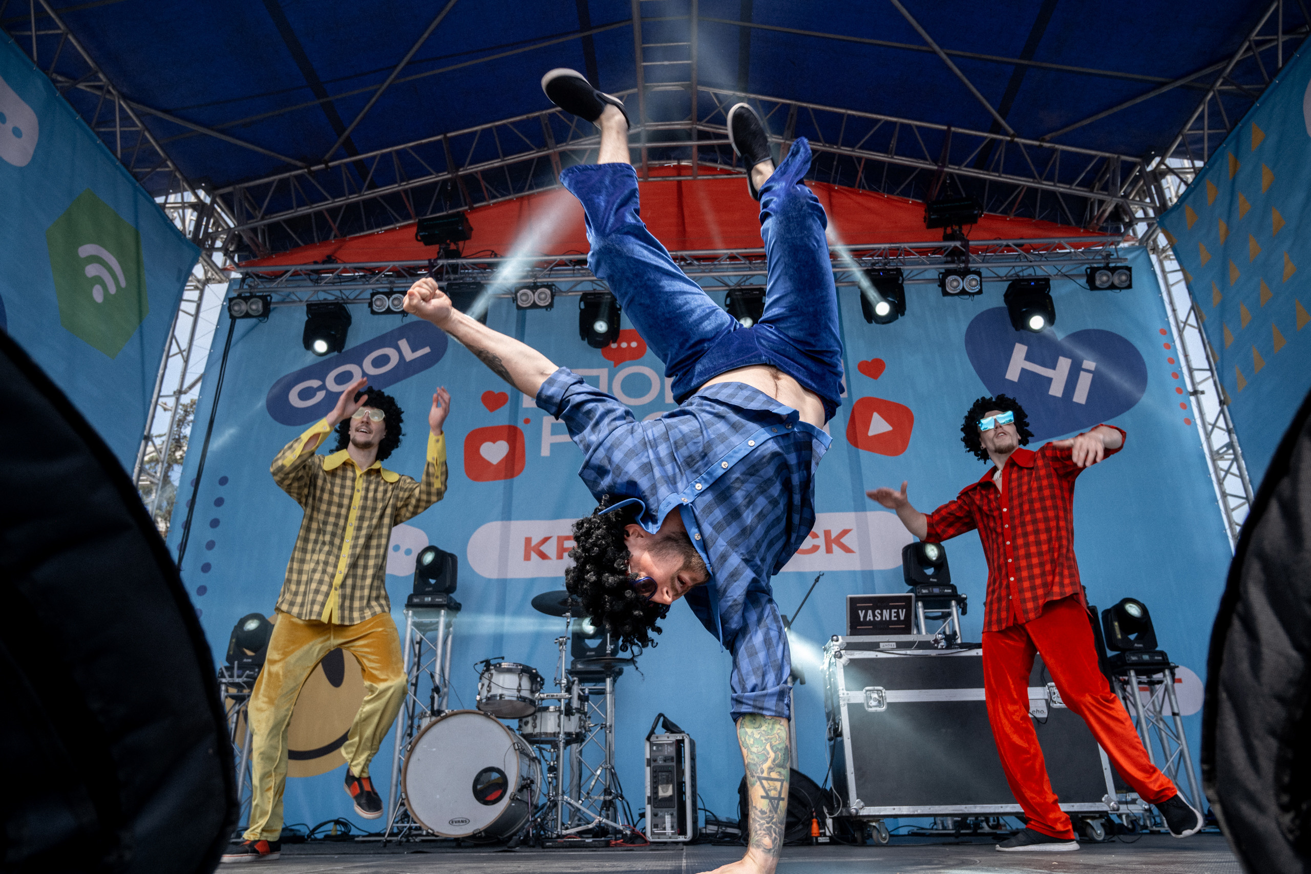 Репортаж Дня России в Красноярске