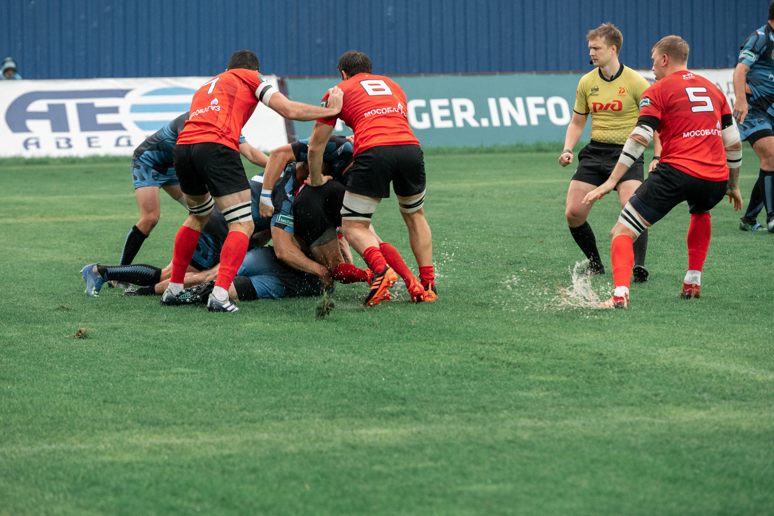 Фоторепортаж Регби ВВА-Подмосковье
