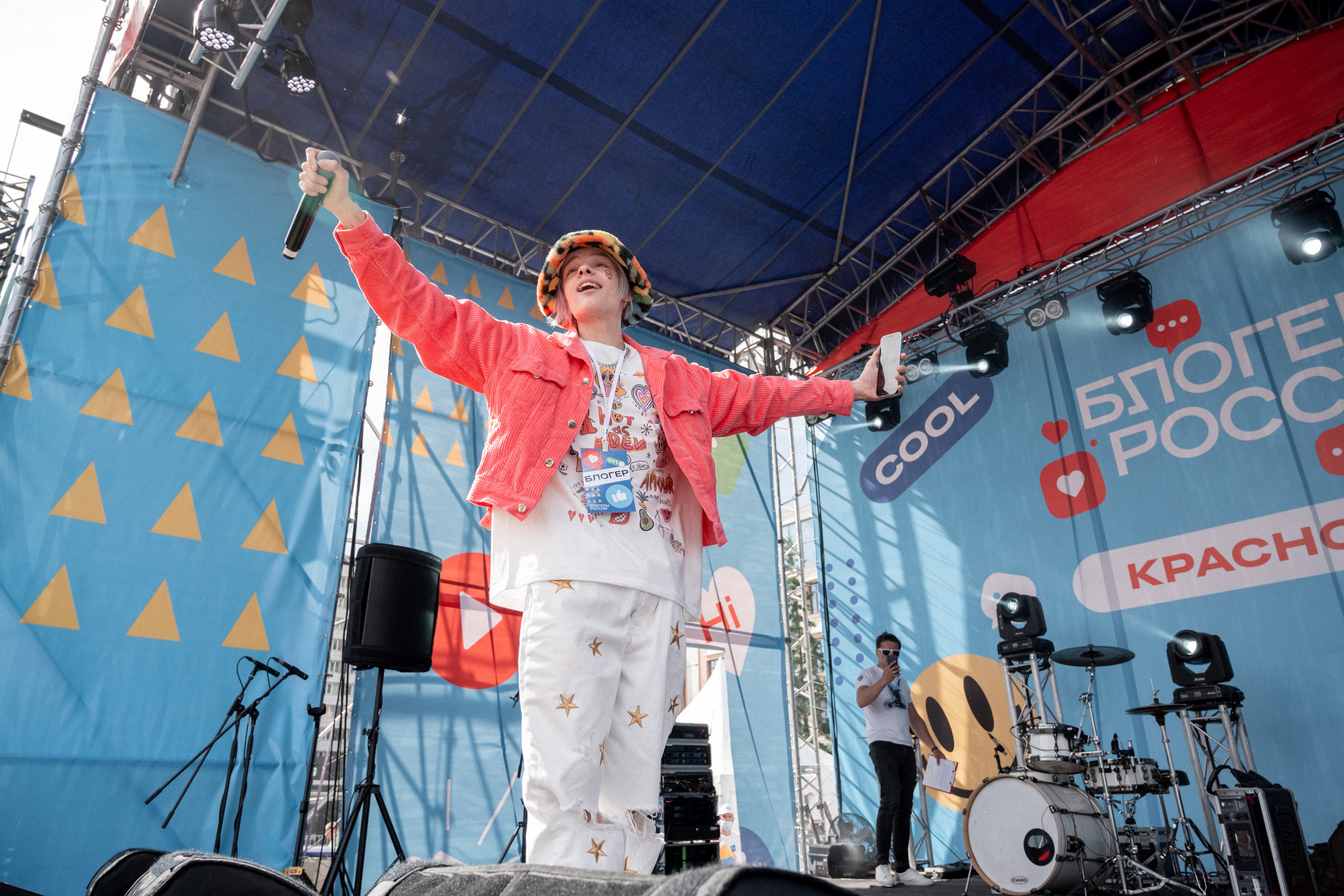 Репортаж Дня России в Красноярске