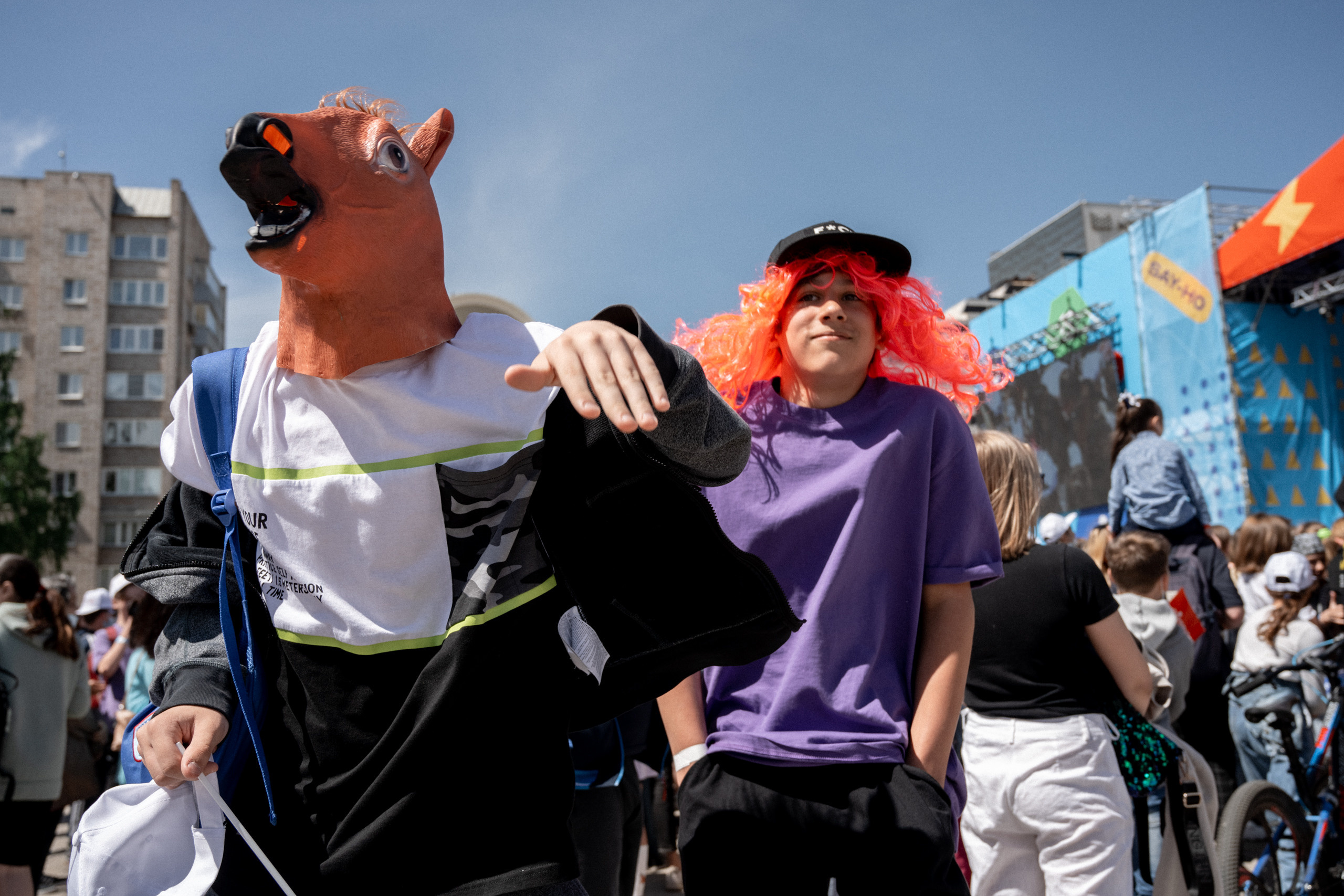 Репортаж Дня России в Красноярске