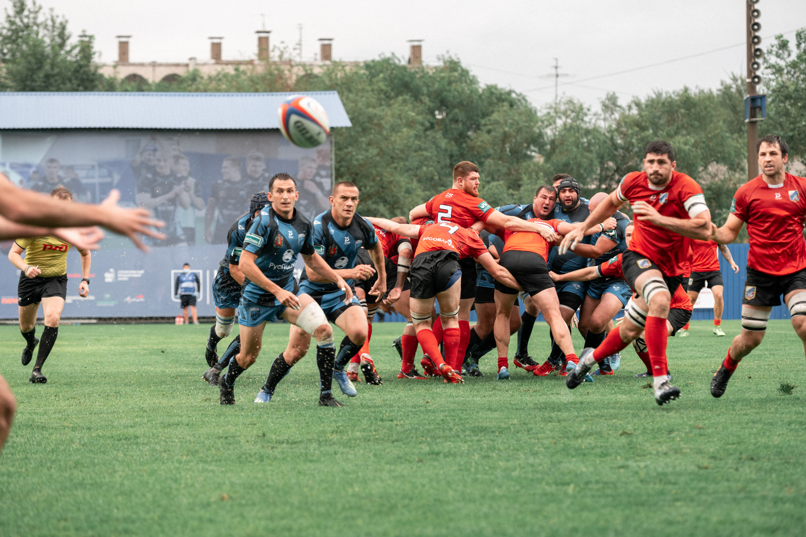 Фоторепортаж Регби ВВА-Подмосковье