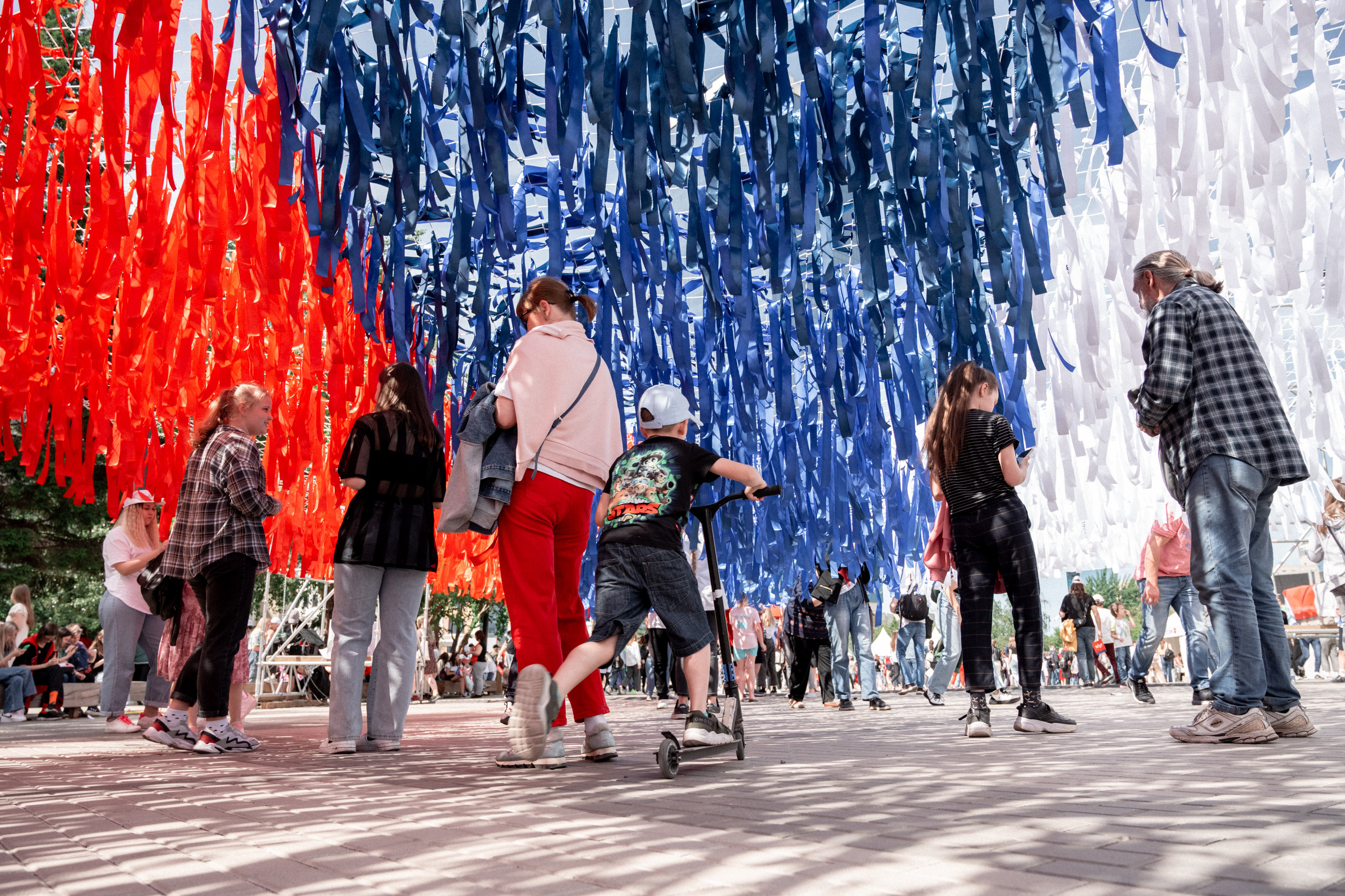 Репортаж Дня России в Красноярске