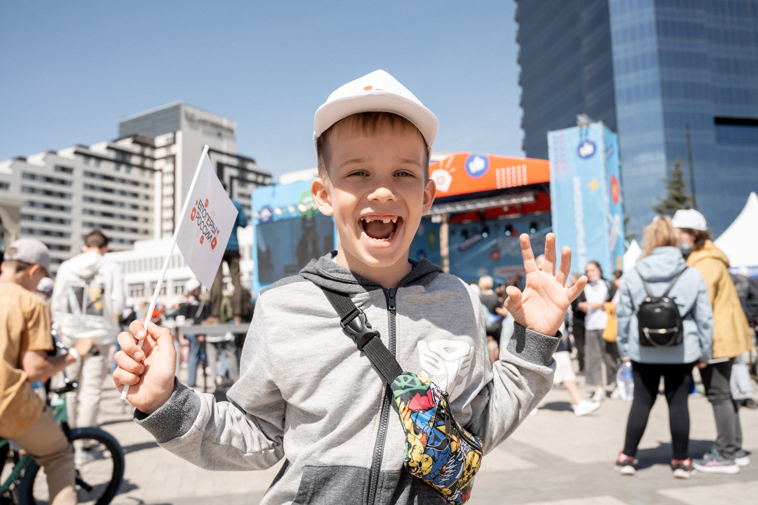 Репортаж Дня России в Красноярске