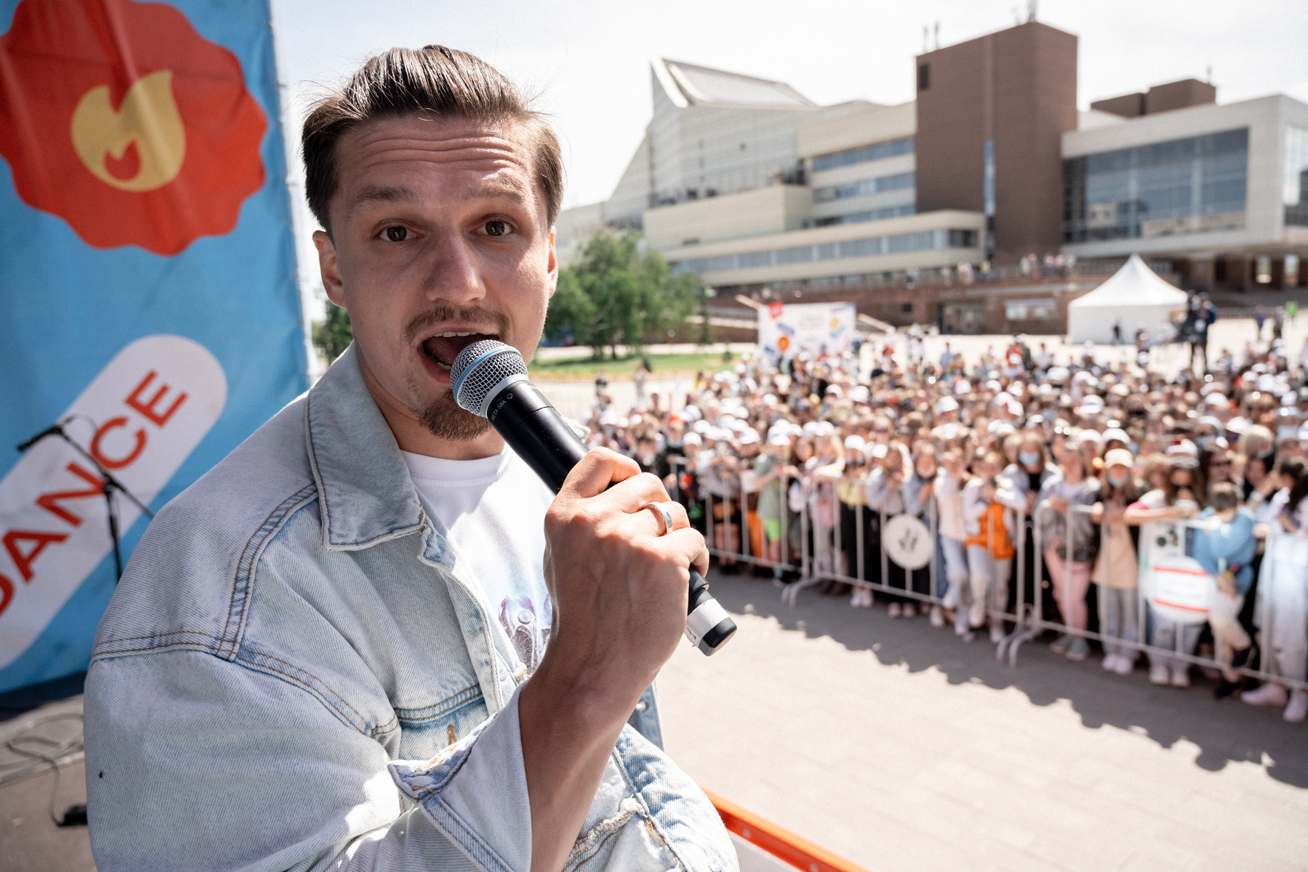 Репортаж Дня России в Красноярске