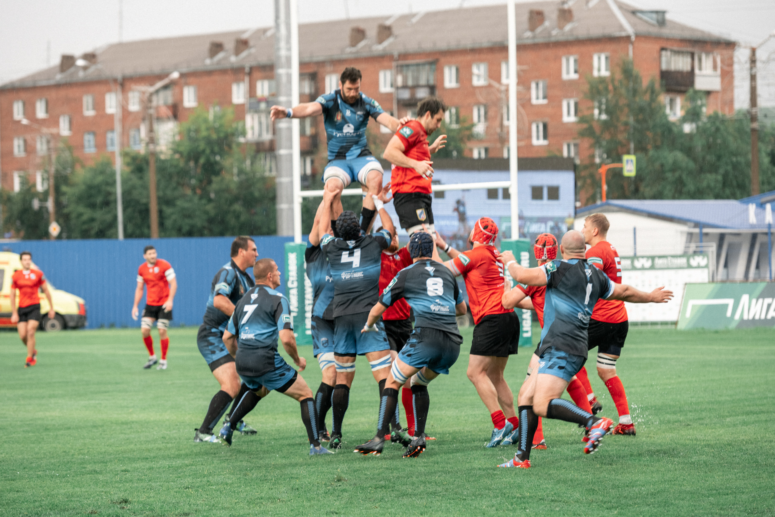 Фоторепортаж Регби ВВА-Подмосковье