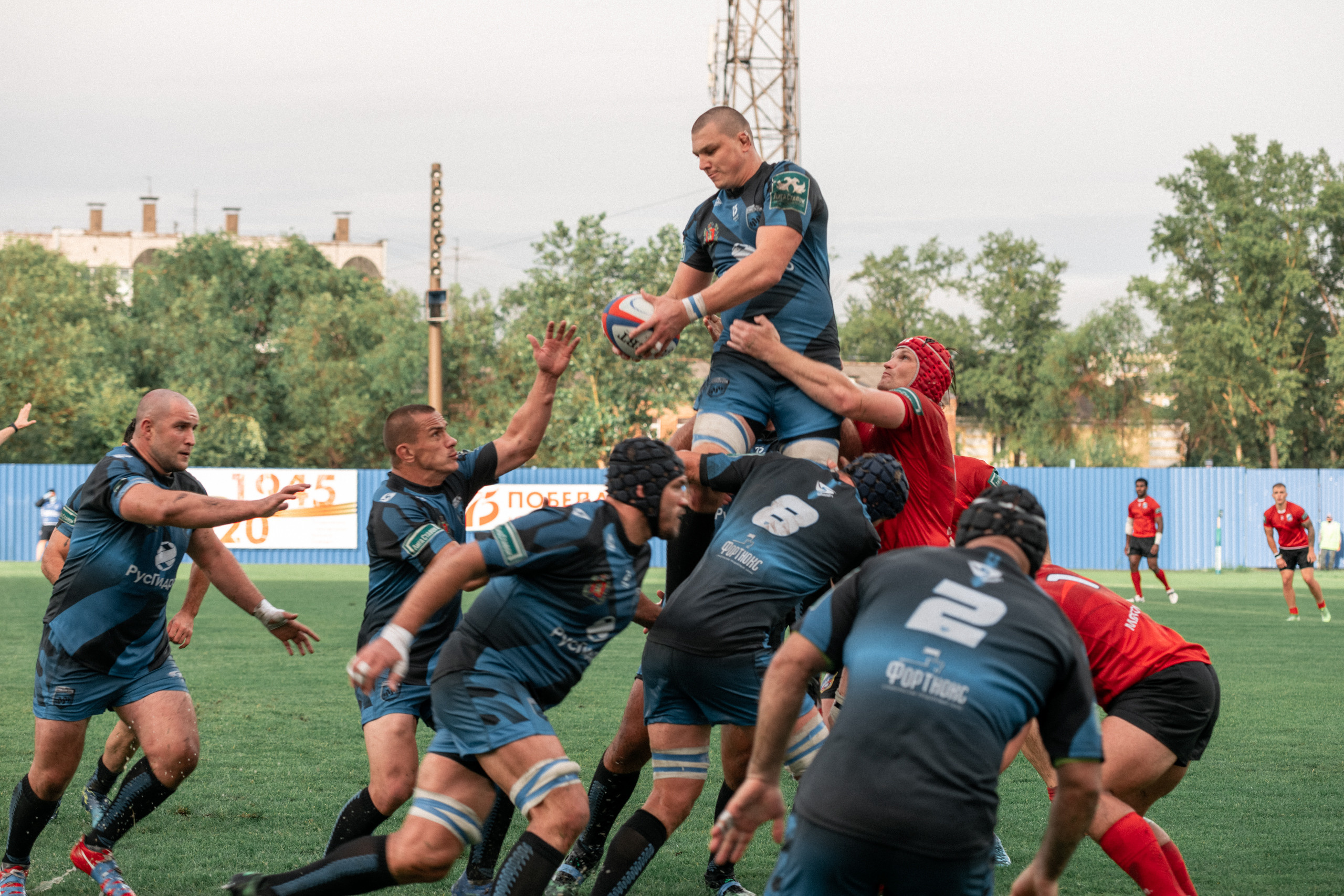 Фоторепортаж Регби ВВА-Подмосковье