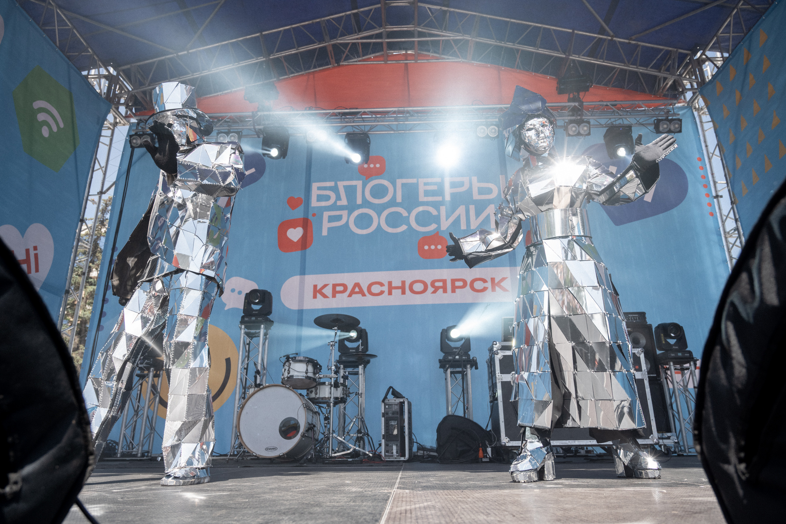 Репортаж Дня России в Красноярске