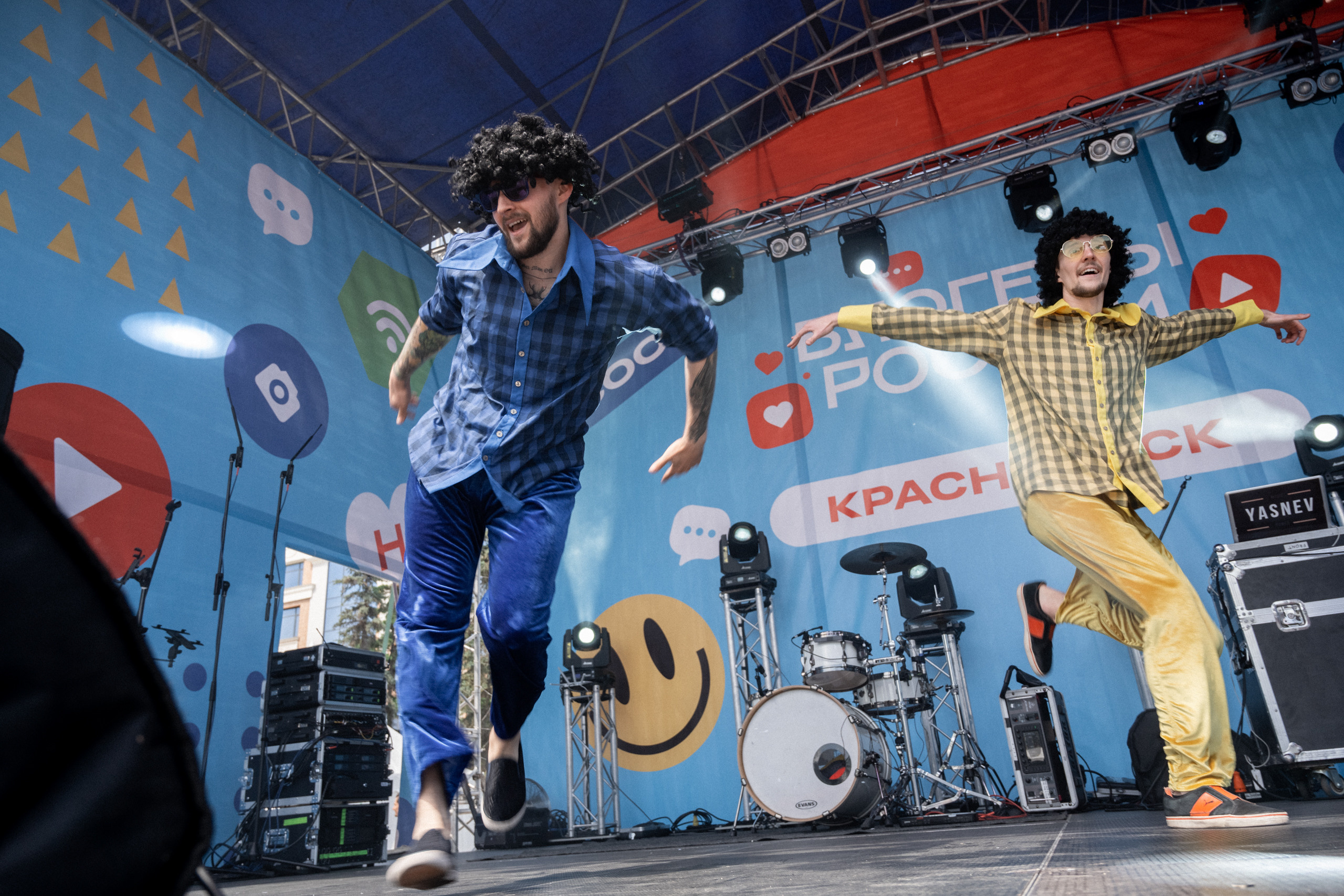 Репортаж Дня России в Красноярске