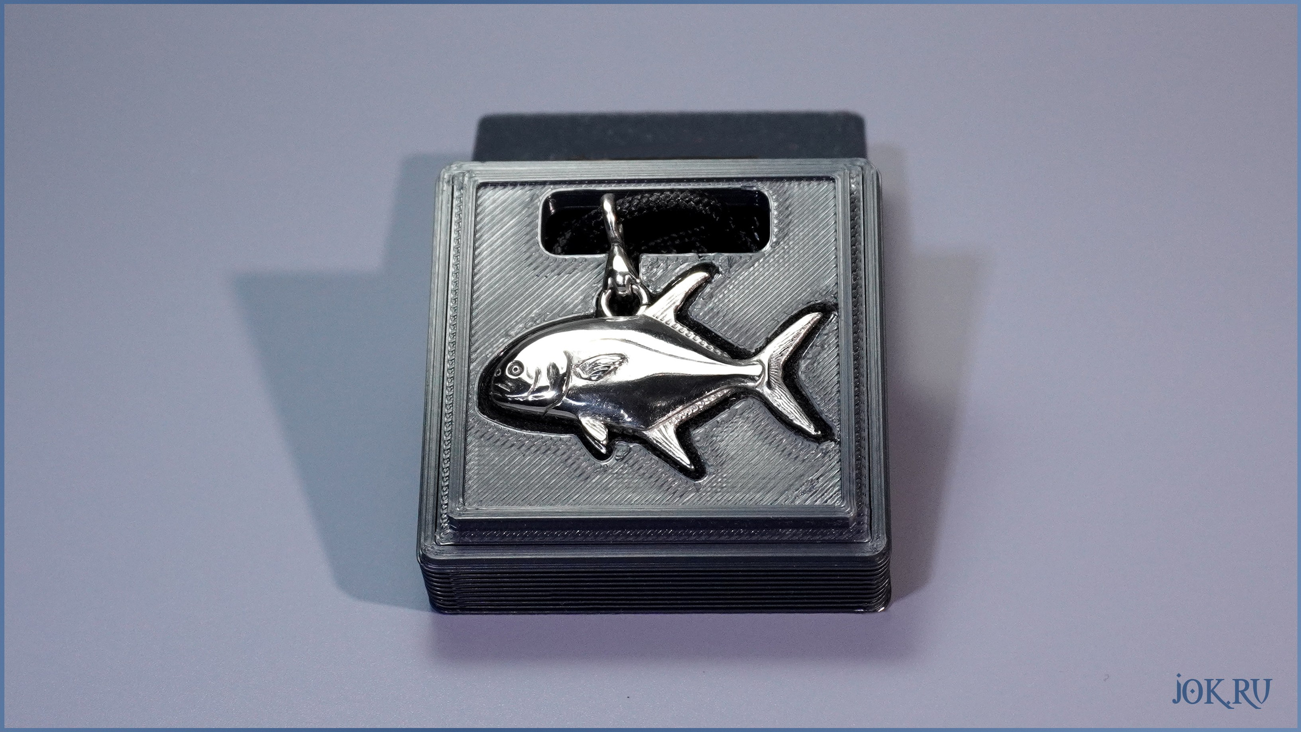 Подвеска с рыбкой КАРАНКС – персонализированные украшения и подарочные футляры в Joker-Studio