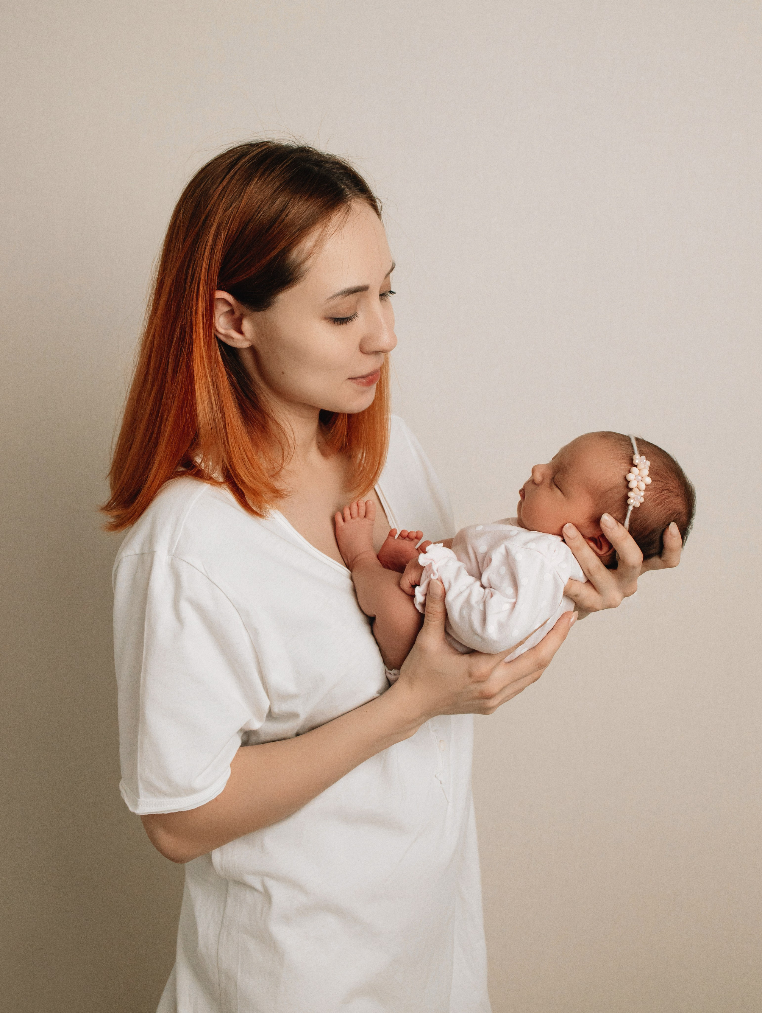 Новорождённая Машенька. Фотограф беременности и новорождённых в Набережных Челнах