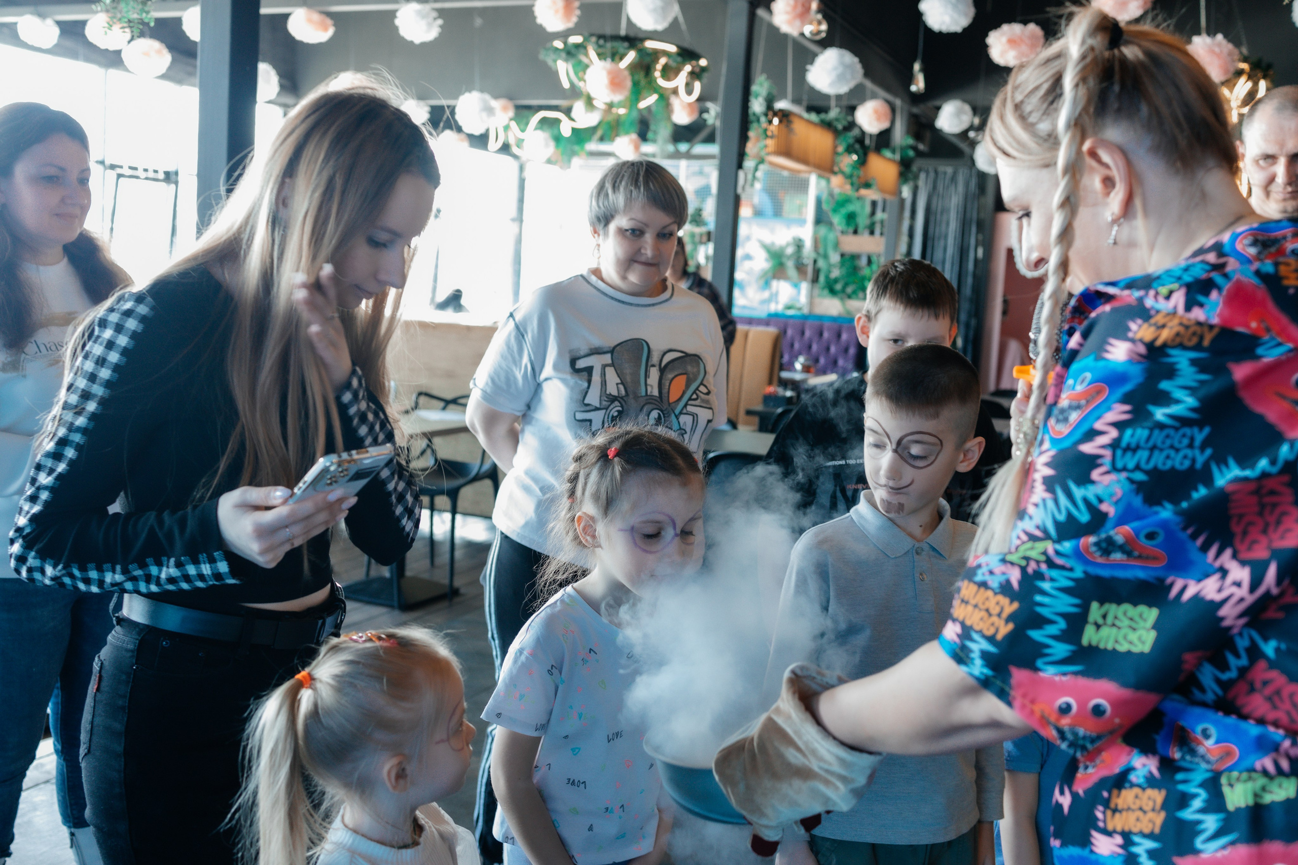 Шоу с жидким азотом. Семейный и детский фотограф в Славгороде Анастасия Винс