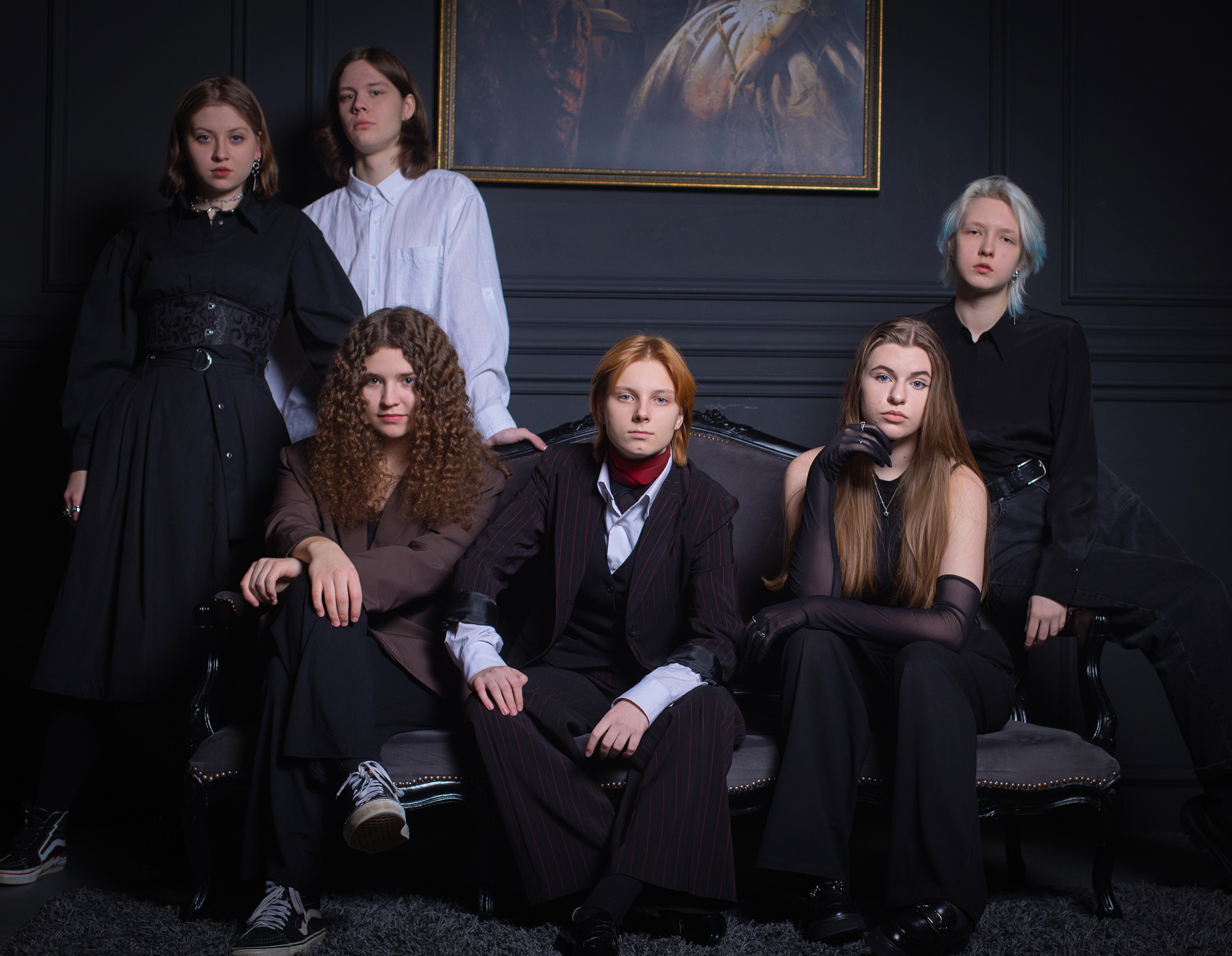 Тематическая студийная фотосессия для выпускных альбомов Жанна Бакунович