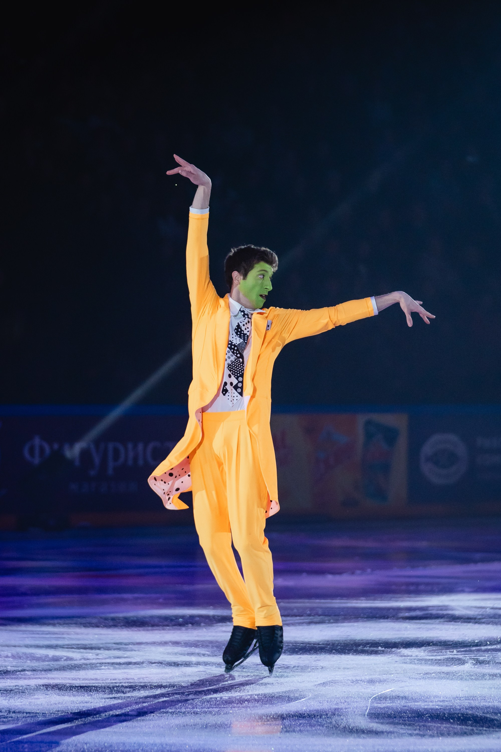 Шоу «Чемпионы на льду» в Новосибирске. Воробьева Ксения — Спортивный и танцевальный фотограф Новосибирск