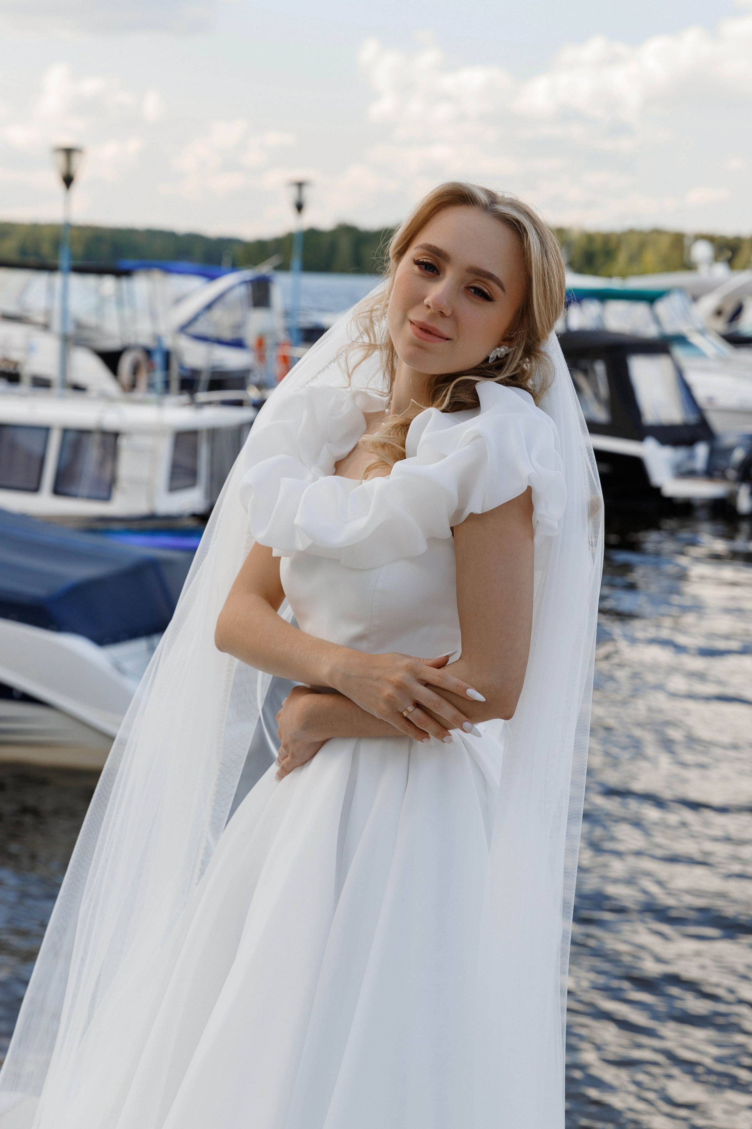 Фотосъемка свадьбы в загородном клубе Портофино. Фотограф Александра Сыщенко