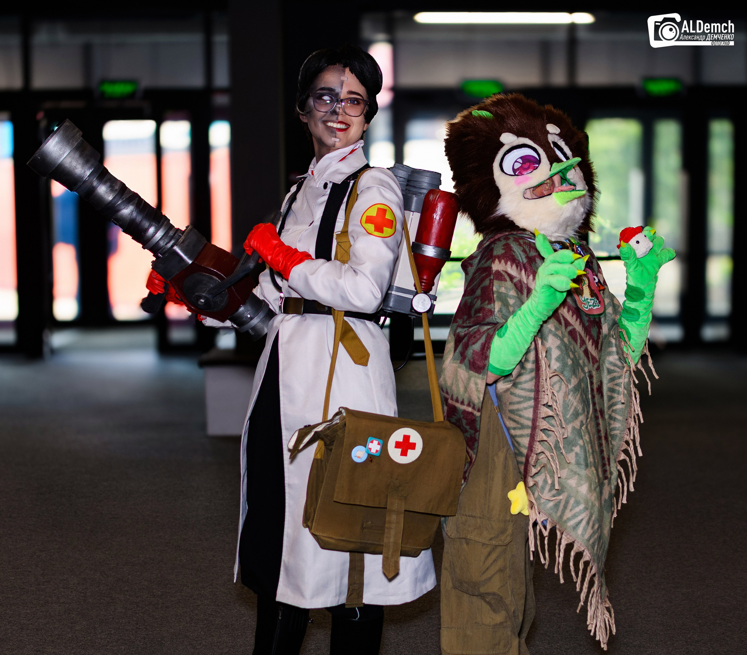 Team Fortress 2 картинки персонажей игры и косплей фото