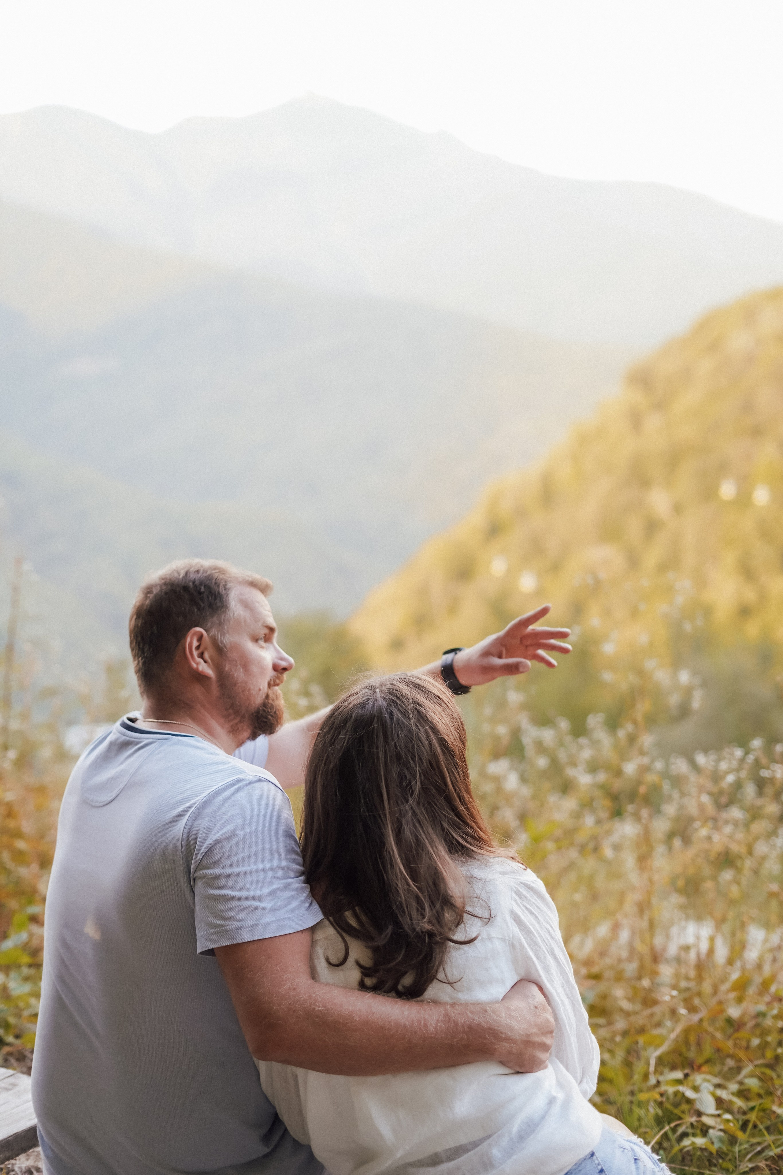 Алексей и Екатерина в горах Красной Поляны. Фотограф в Сочи и Абхазии | Фототуры | September Air