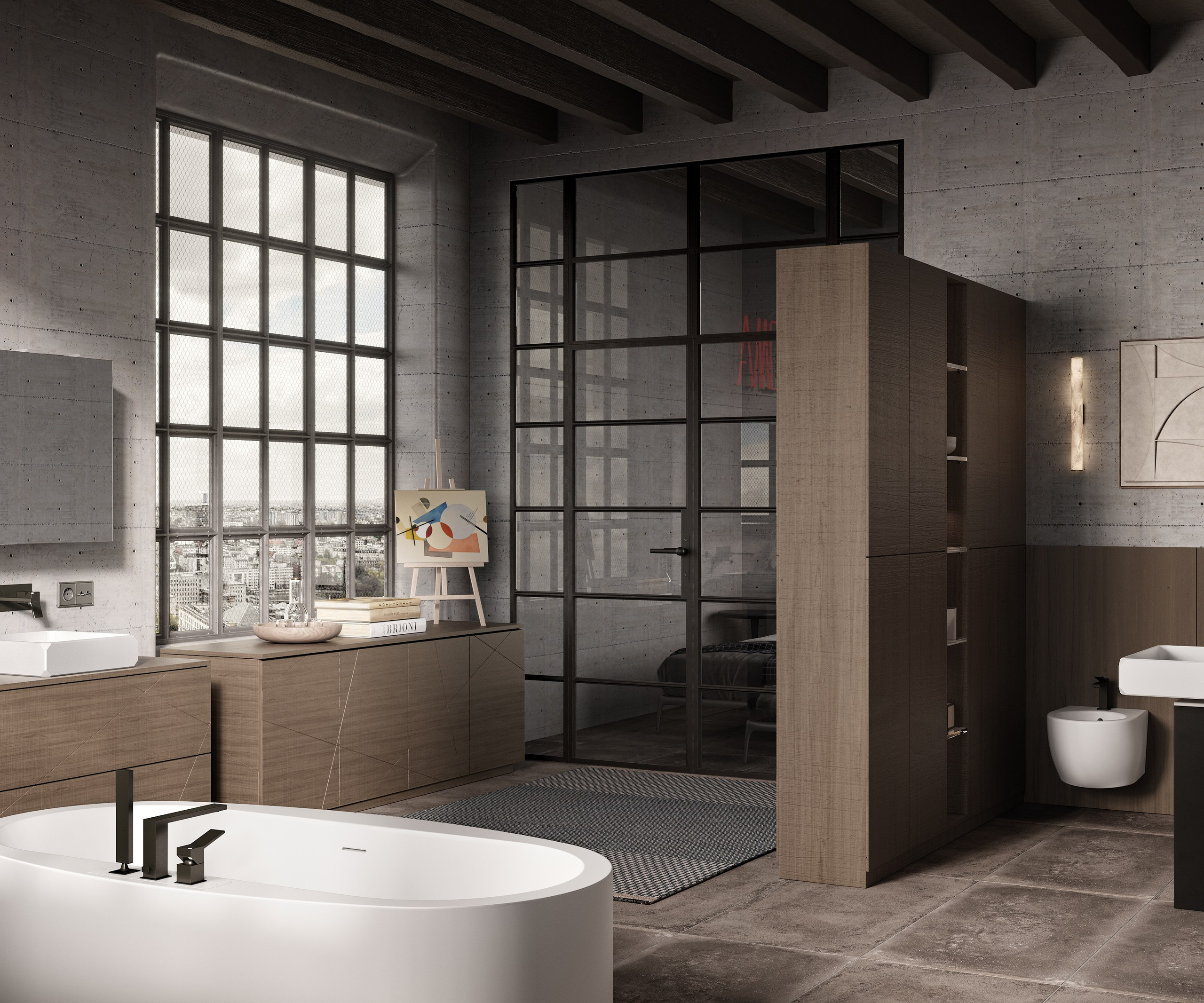 Геометрия воздуха | MOMA Design. 3D визуализация интерьеров | avocado.render