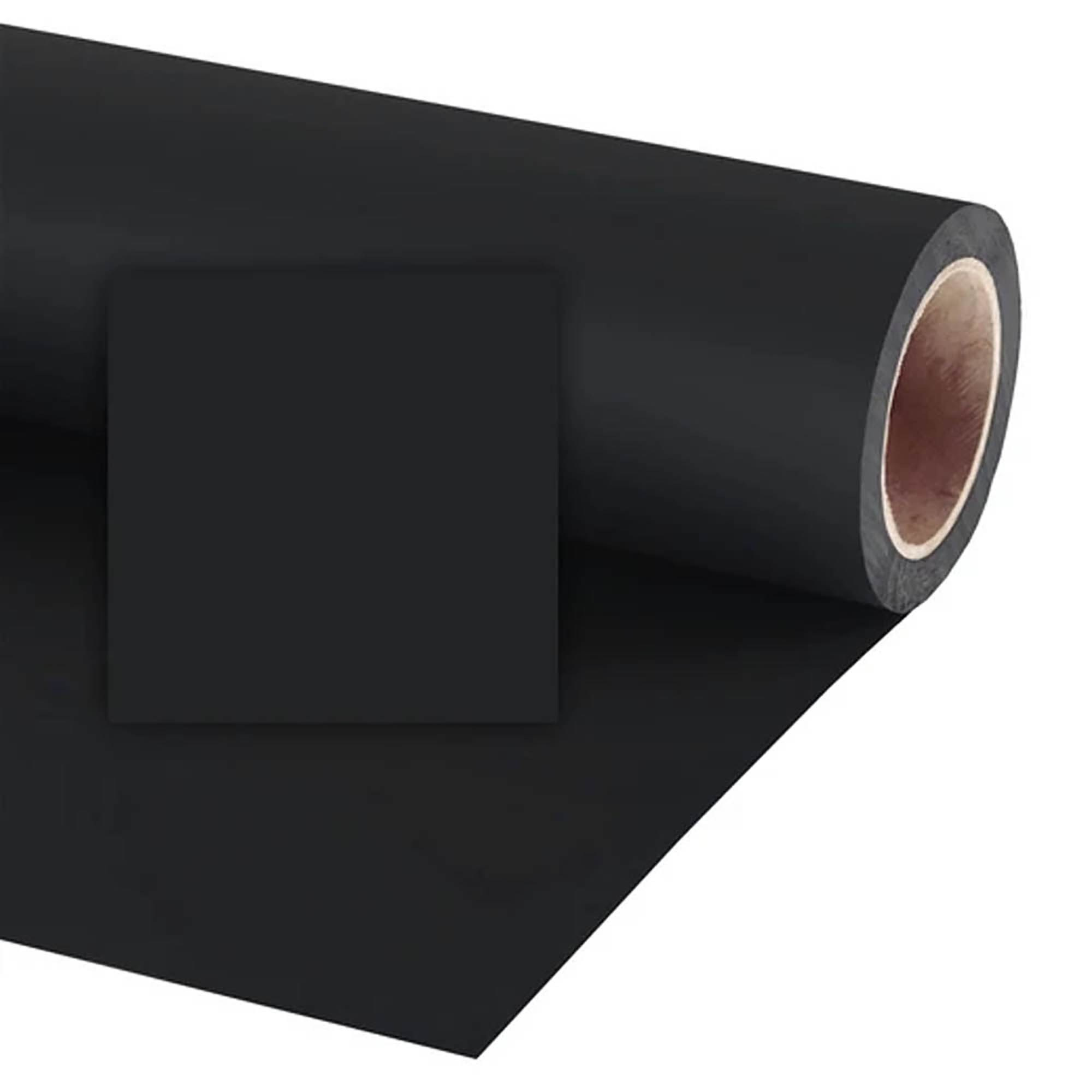 Фон бумажный Черный Raylab 009 Black 2,72×11 м