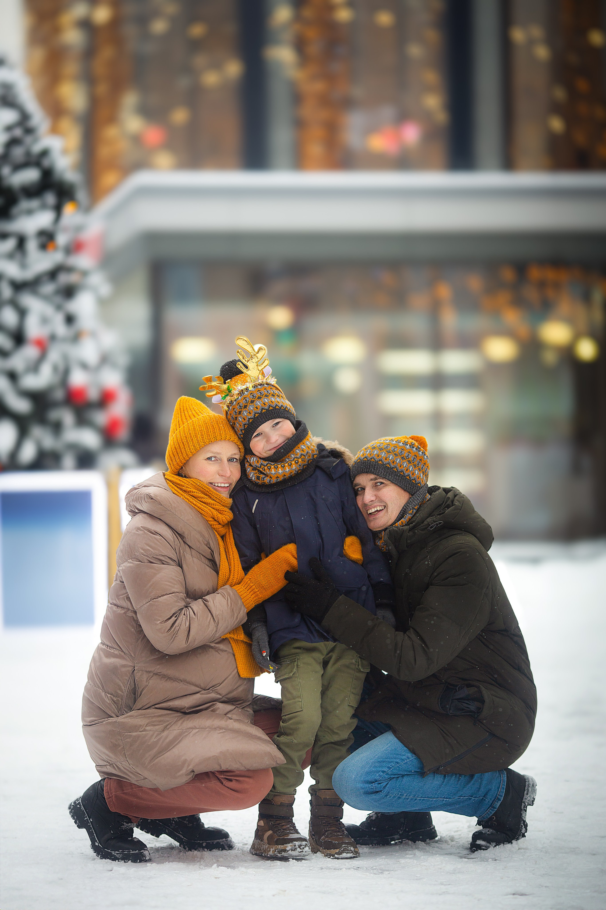 НОВОГОДНЯЯ фотосессия | Шмаковы. Фотограф в Москве Оксана Цехмистер