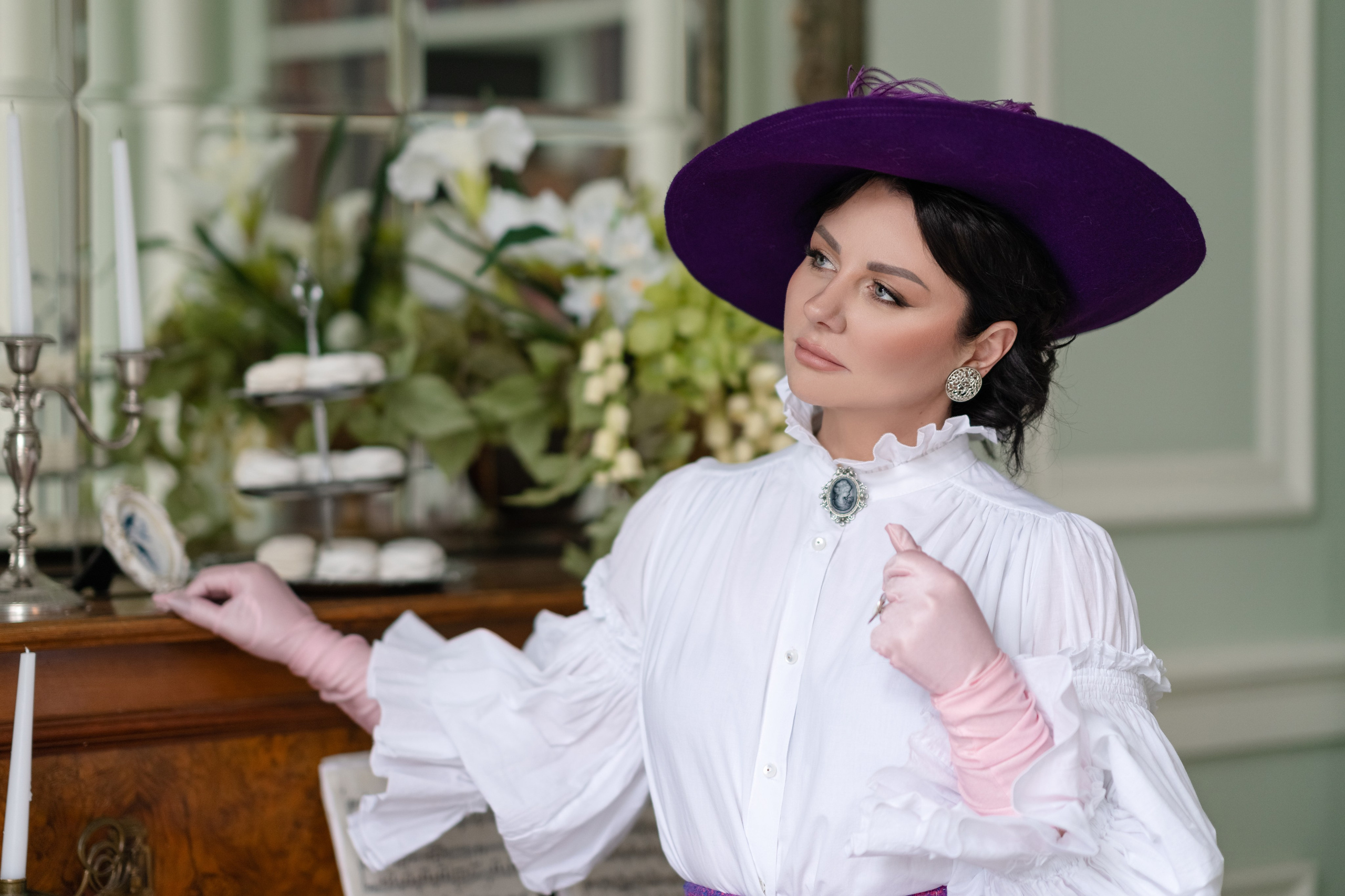 Фотосессия в стиле XIX века для Ирины. Свадебный и семейный фотограф в Санкт-Петербурге Олеся Еремеева