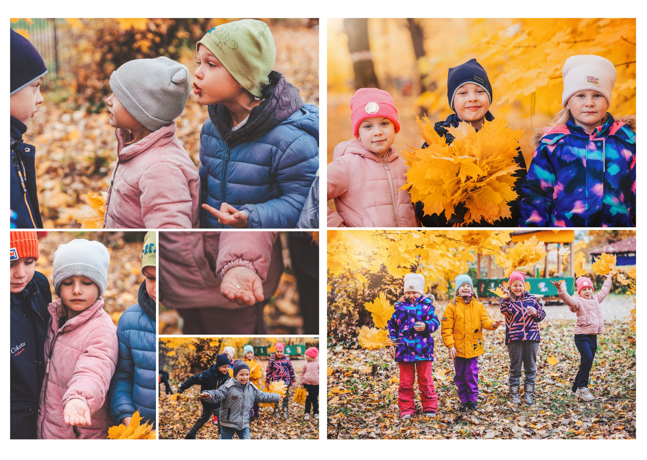 Выпускные альбомы для детских садов. Семейный и детский фотограф Марина Тувиста в Санкт-Петербурге