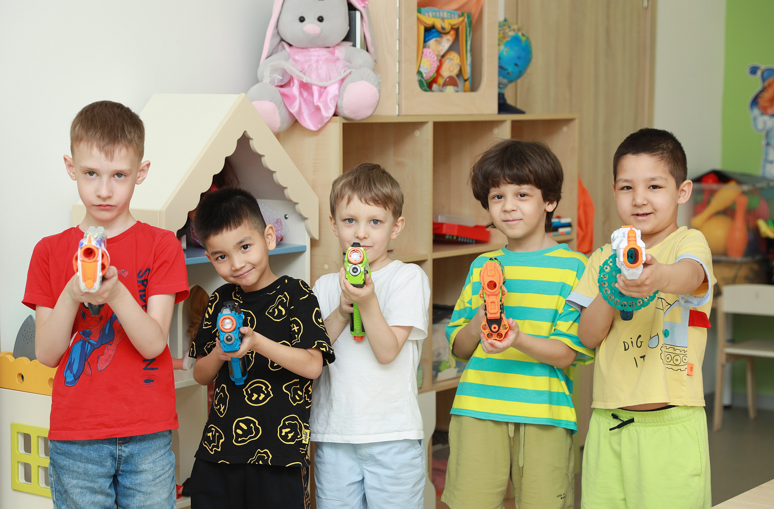 Один день в детском саду