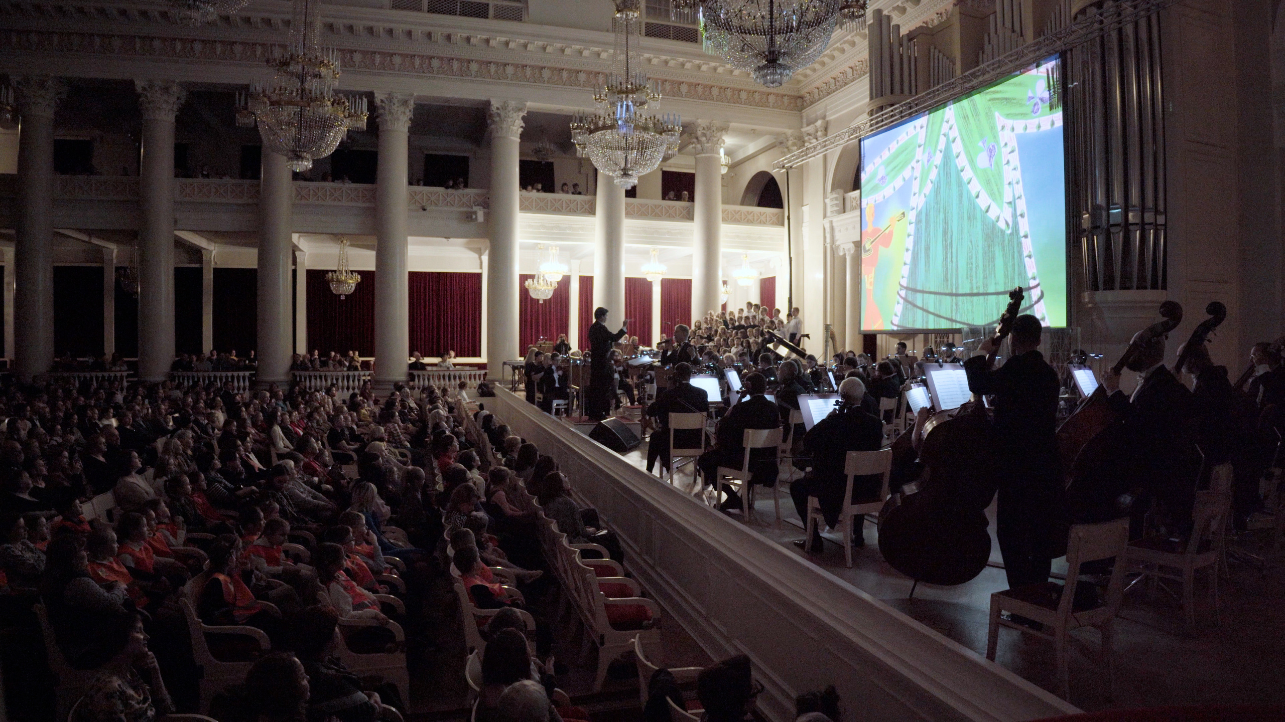 Видеосъёмка для детского благотворительного концерта. Имиджевые и рекламные видео для культурых проектов, Санкт-Петербург