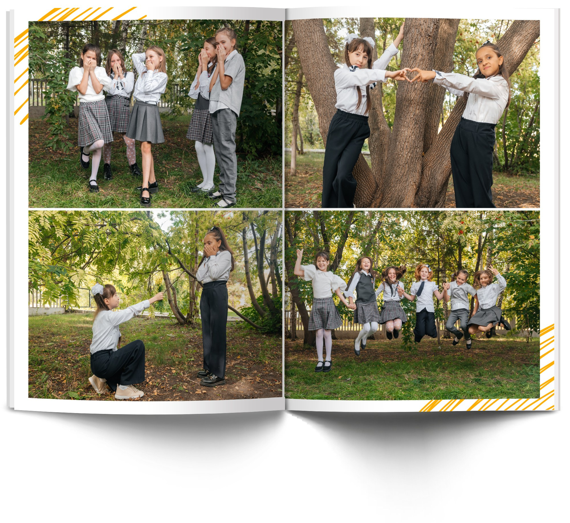 Начальные классы. Современные выпускные альбомы в Новосибирске
