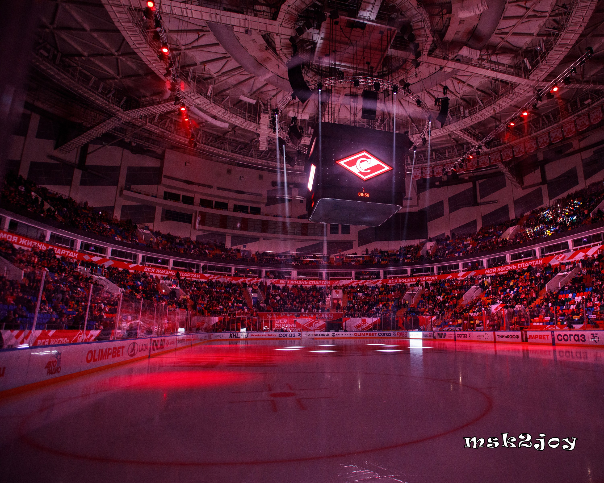 Фоторепортаж. КХЛ. Спартак (Москва) — Ак Барс Казань. Михаил Тоцкий портретный и репортажный фотограф в Москве