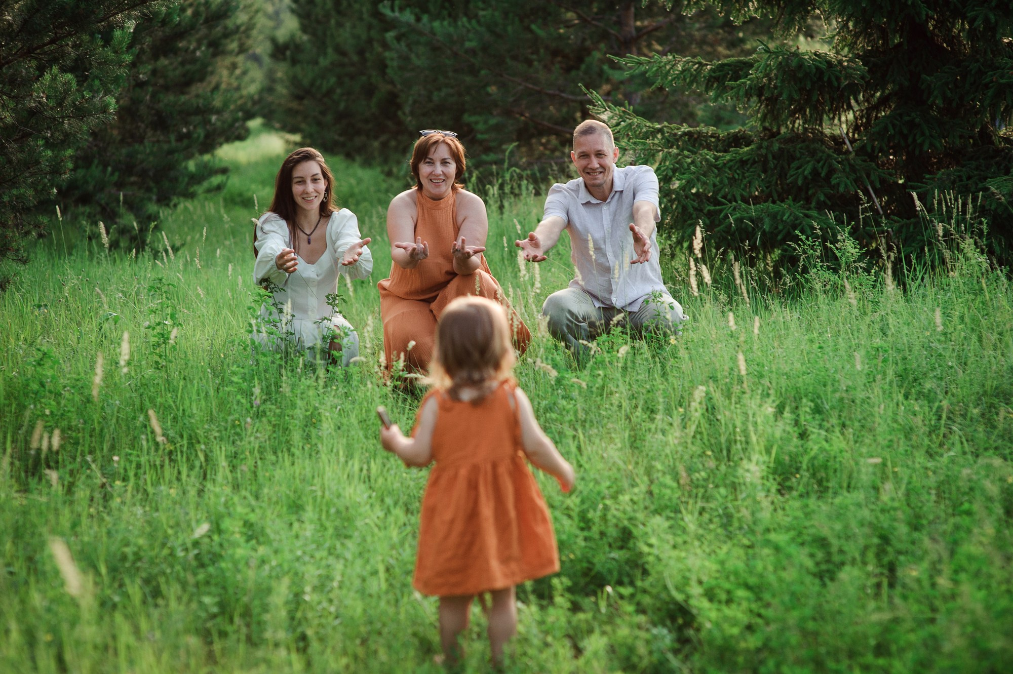 Семейная фотосессия для Валерии. Семейный и женский фотограф Красноярск Екатерина Пусенкова