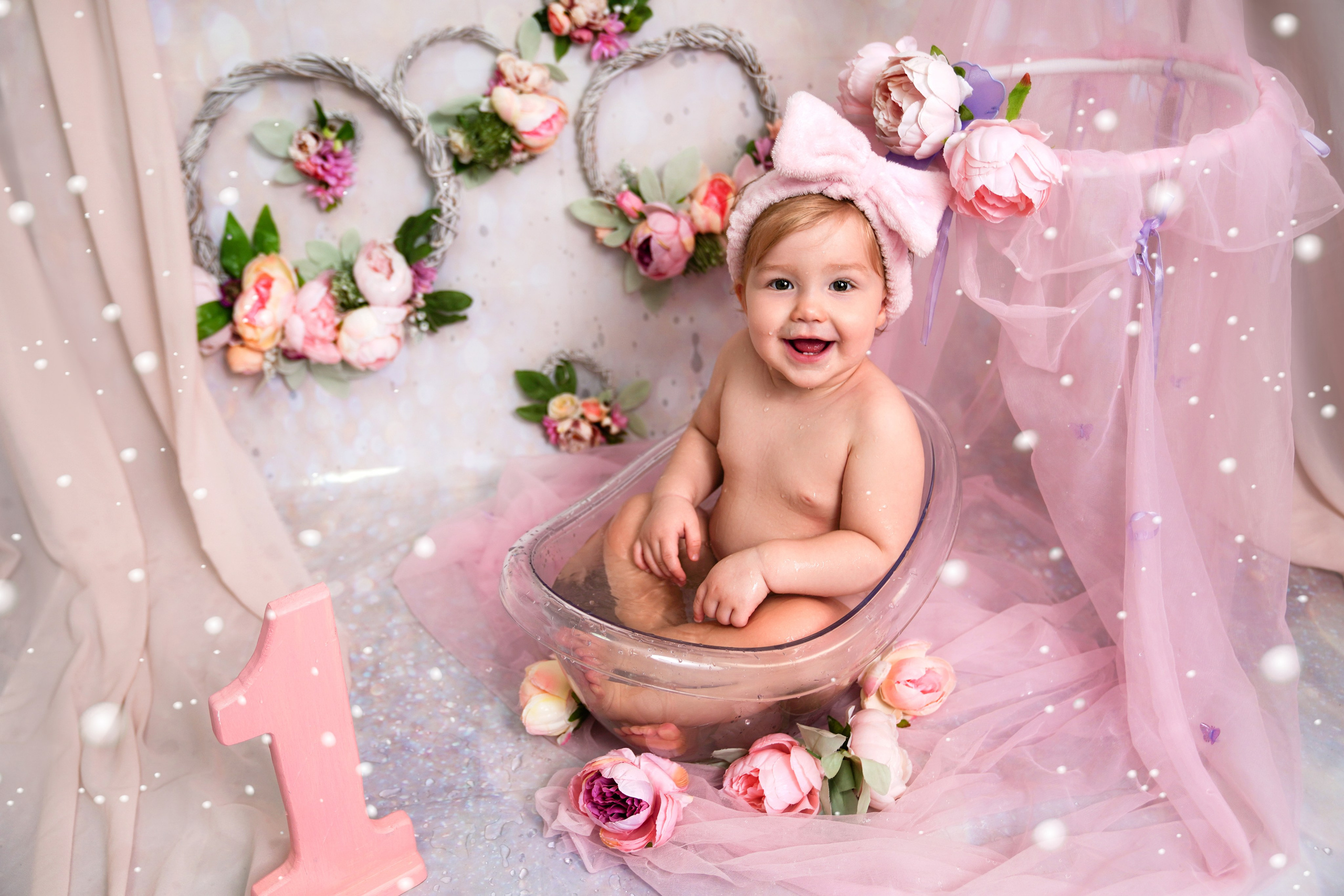 Фотосессия ГОДОВАСИЕ. Фотограф новорожденных, детей до года и беременных в Симферополе