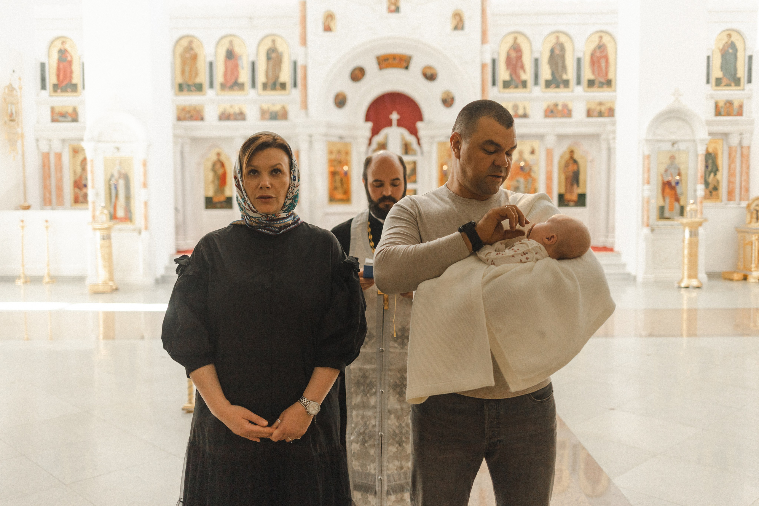 Крещение Стефании. Семейный фотограф в Москве